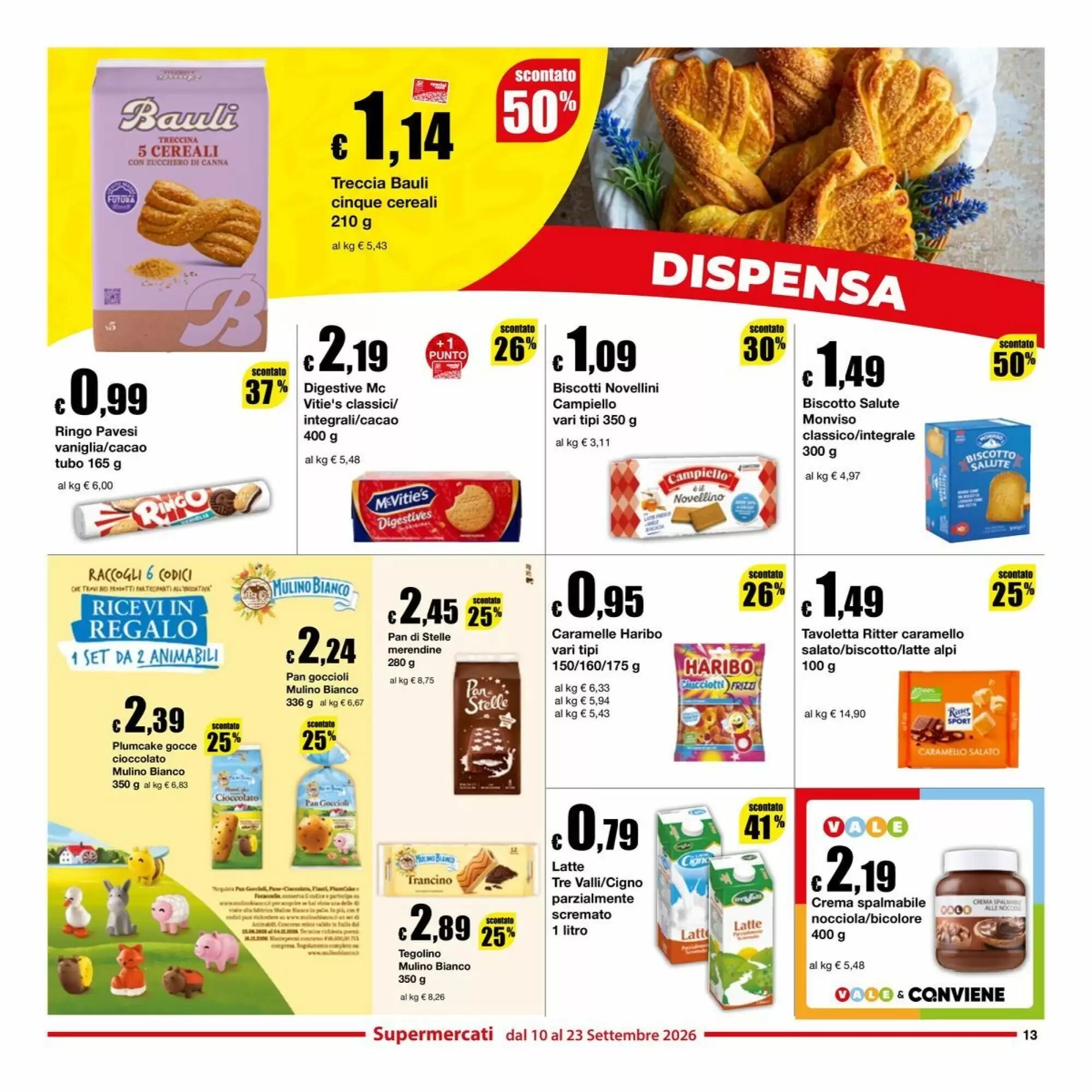 Volantino promozionale Sì con te  valide dal 10/09/2026 - Pagina 13.