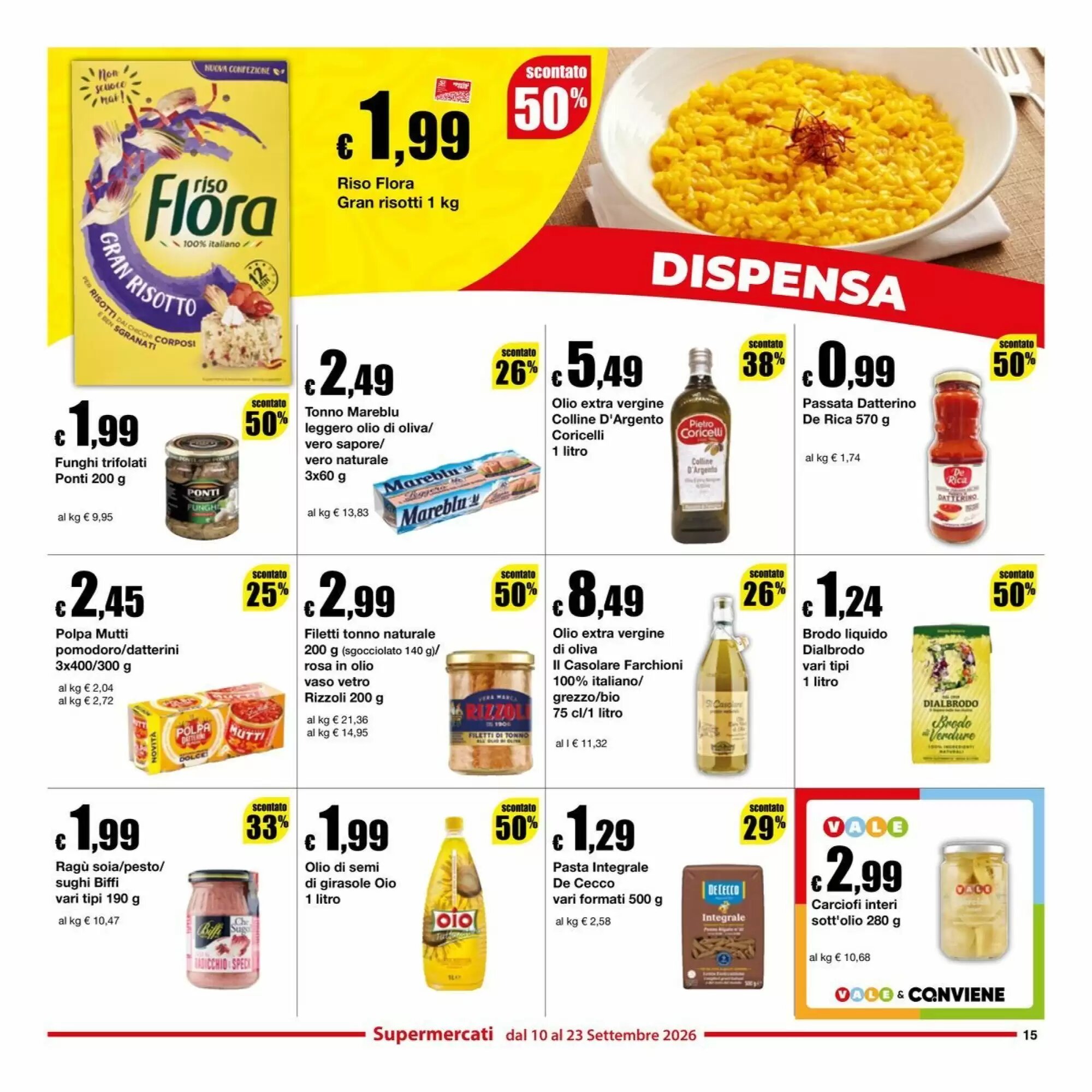 Volantino promozionale Sì con te  valide dal 10/09/2026 - Pagina 15.