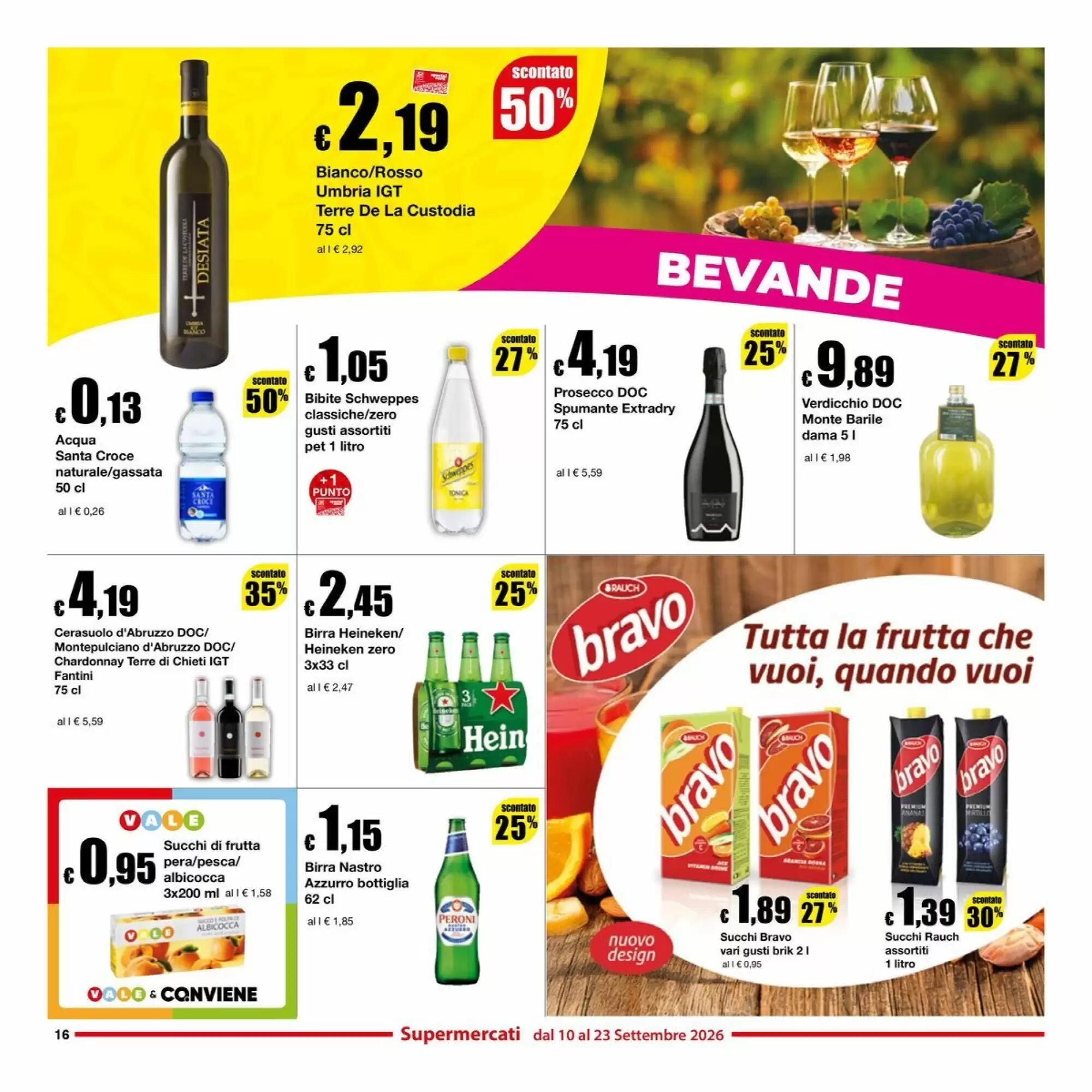Volantino promozionale Sì con te  valide dal 10/09/2026 - Pagina 16.