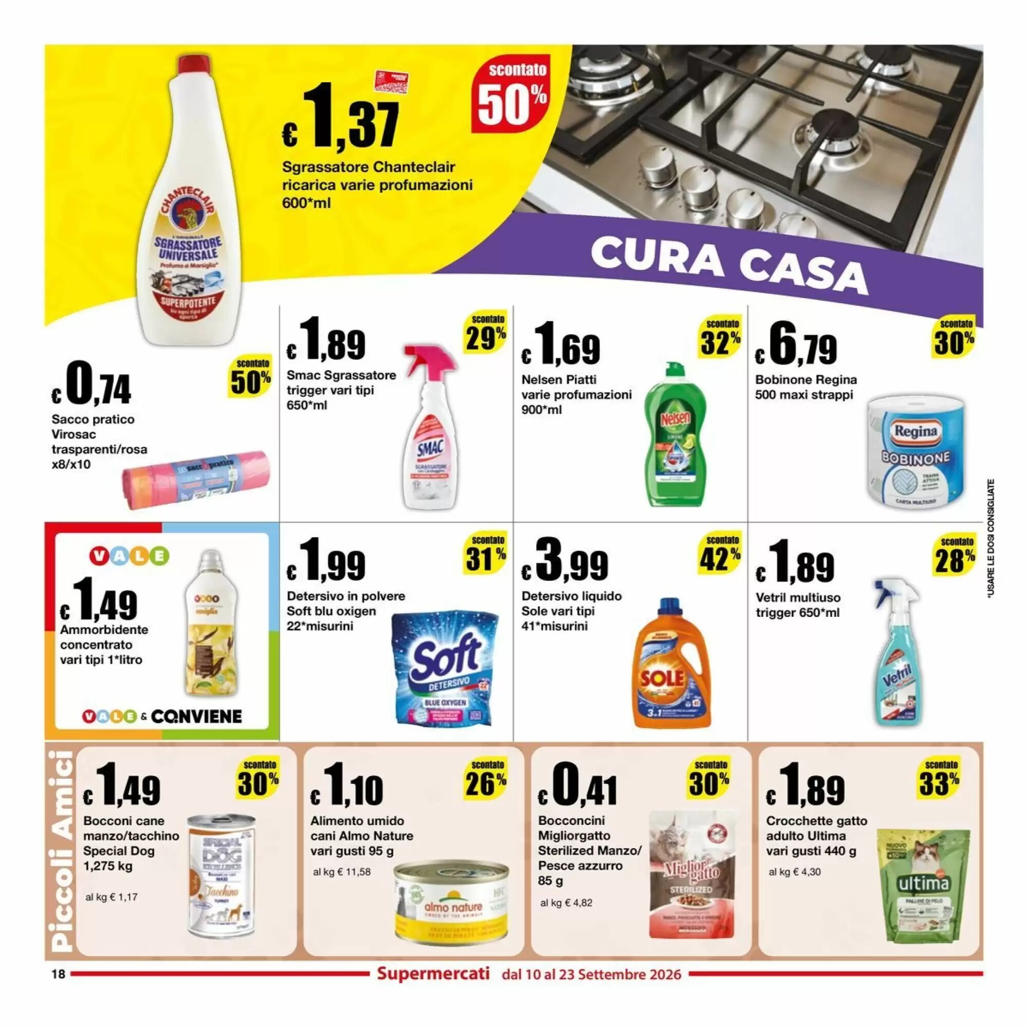 Volantino promozionale Sì con te  valide dal 10/09/2026 - Pagina 18.