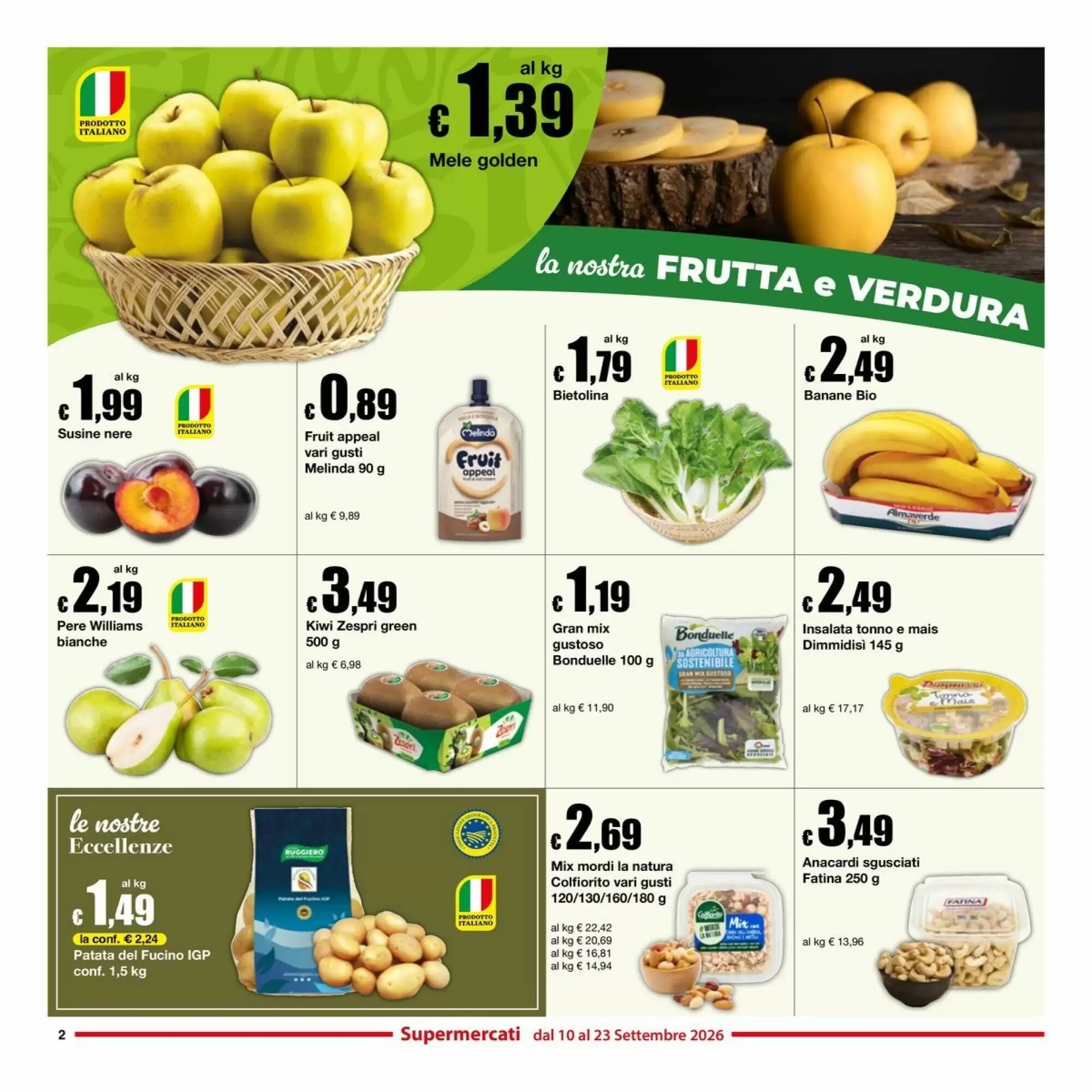 Volantino promozionale Sì con te  valide dal 10/09/2026 - Pagina 2.
