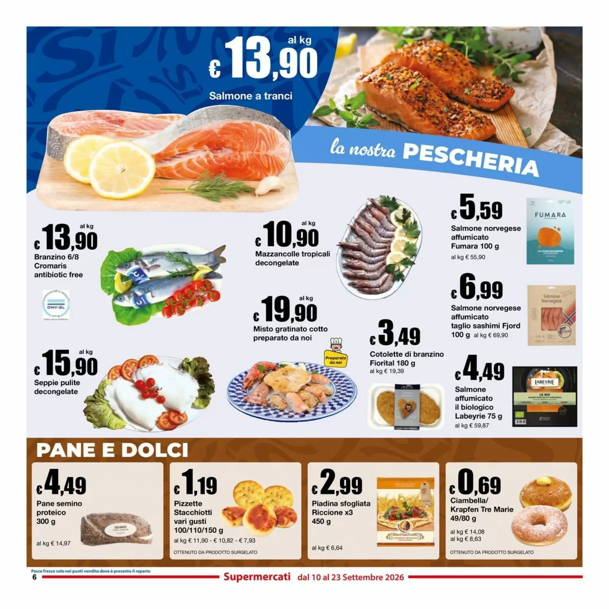 Volantino promozionale Sì con te  valide dal 10/09/2026 - Pagina 6.