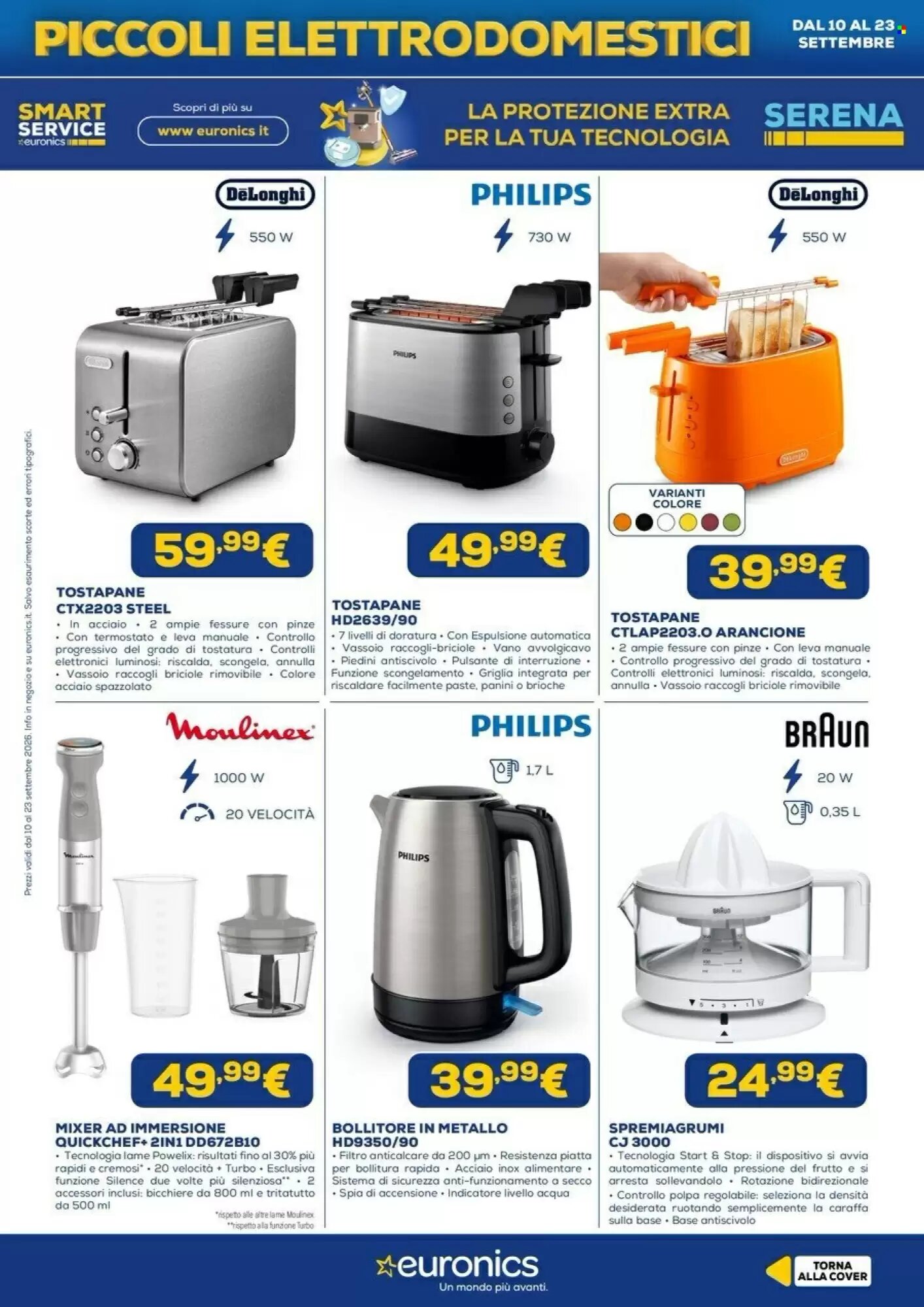 Volantino promozionale Euronics  valide dal 10/09/2026 - Pagina 15.