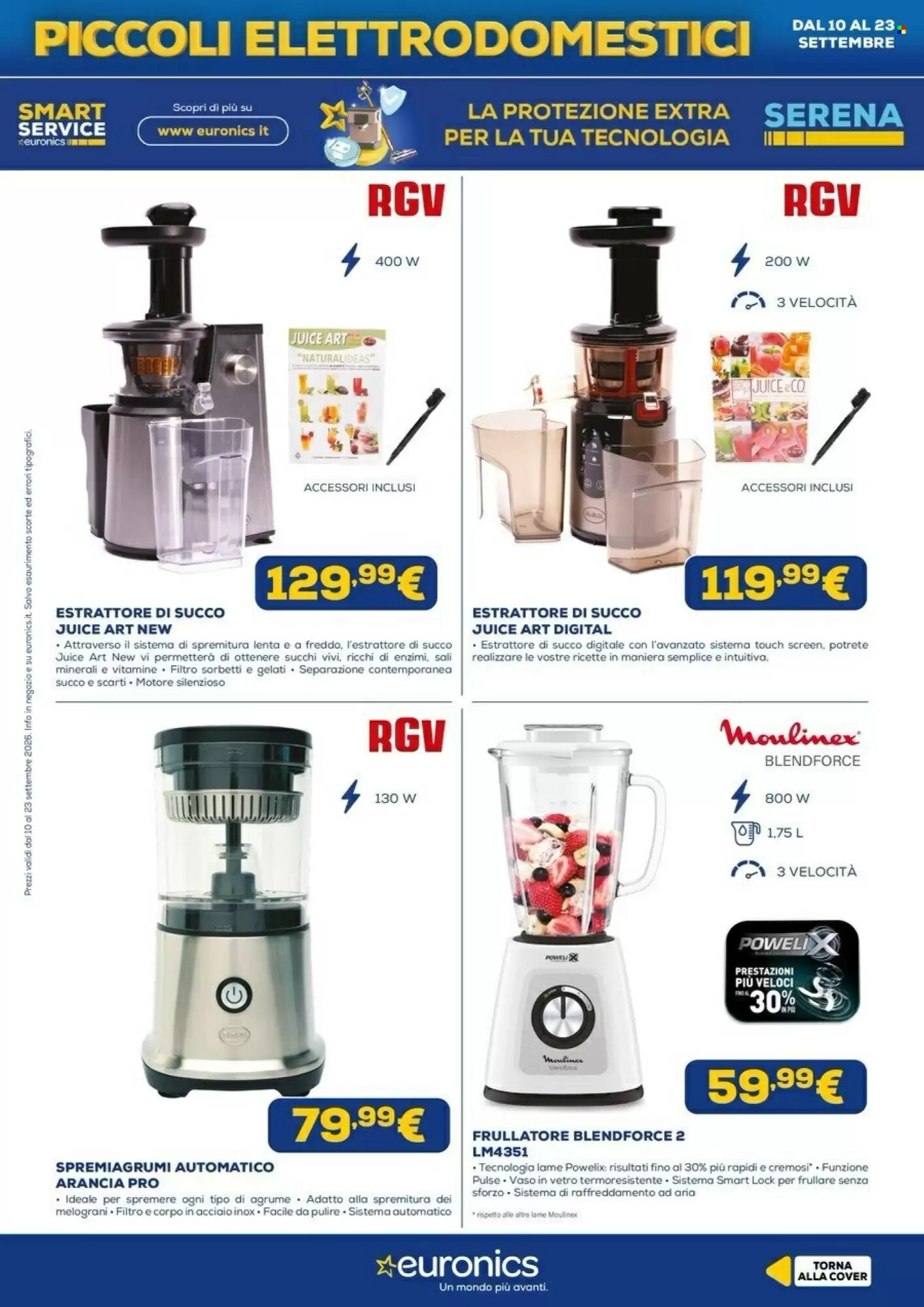 Volantino promozionale Euronics  valide dal 10/09/2026 - Pagina 17.