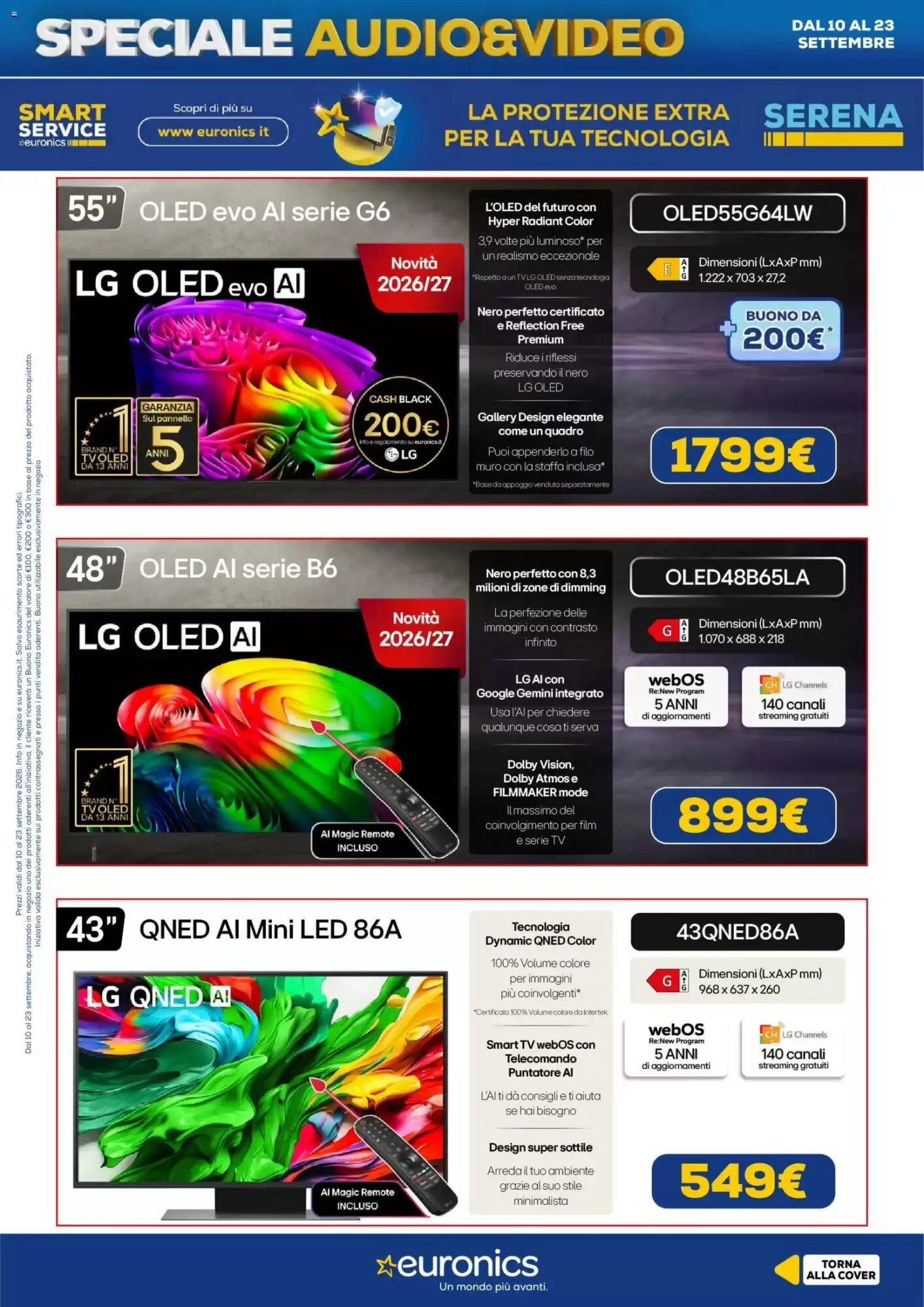 Volantino promozionale Euronics  valide dal 10/09/2026 - Pagina 10.