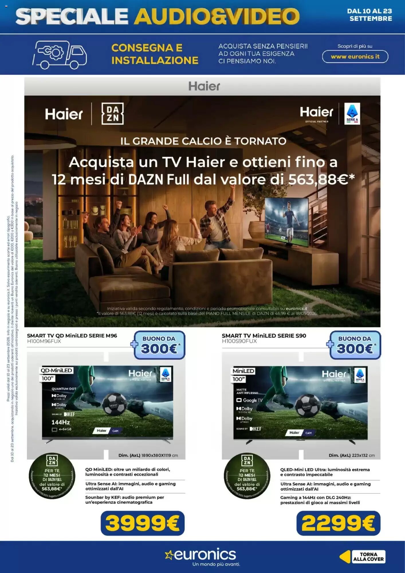 Volantino promozionale Euronics  valide dal 10/09/2026 - Pagina 13.