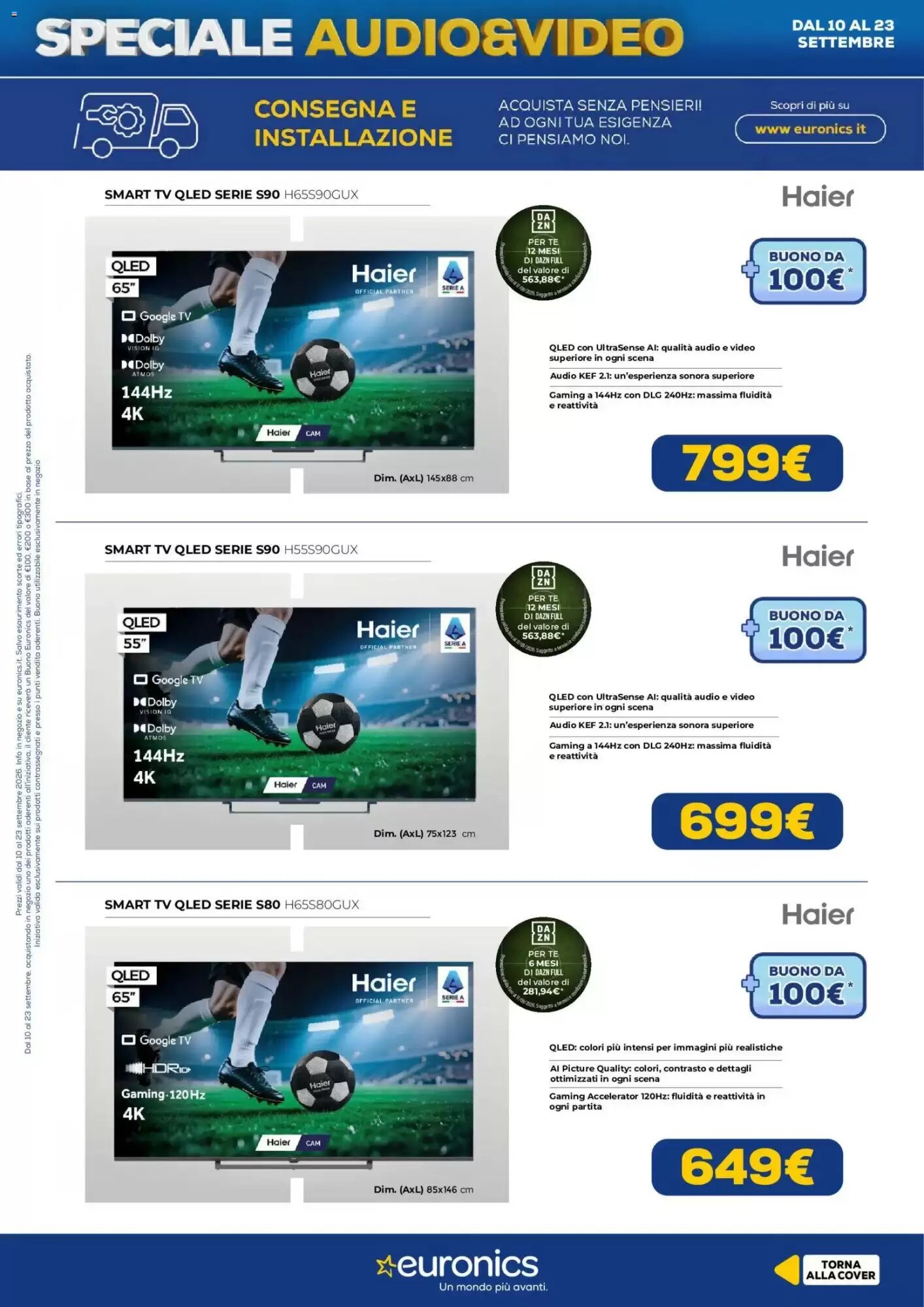 Volantino promozionale Euronics  valide dal 10/09/2026 - Pagina 15.
