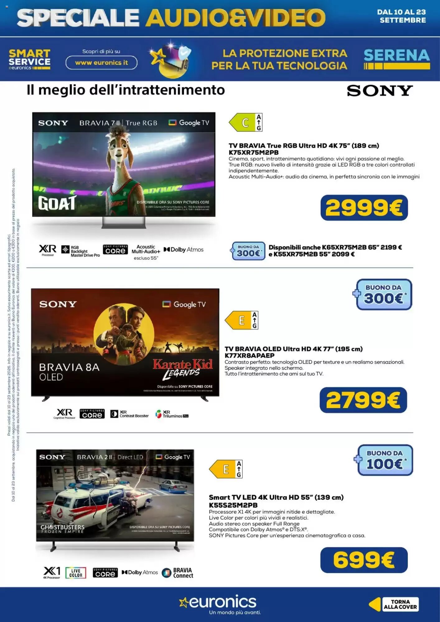 Volantino promozionale Euronics  valide dal 10/09/2026 - Pagina 16.