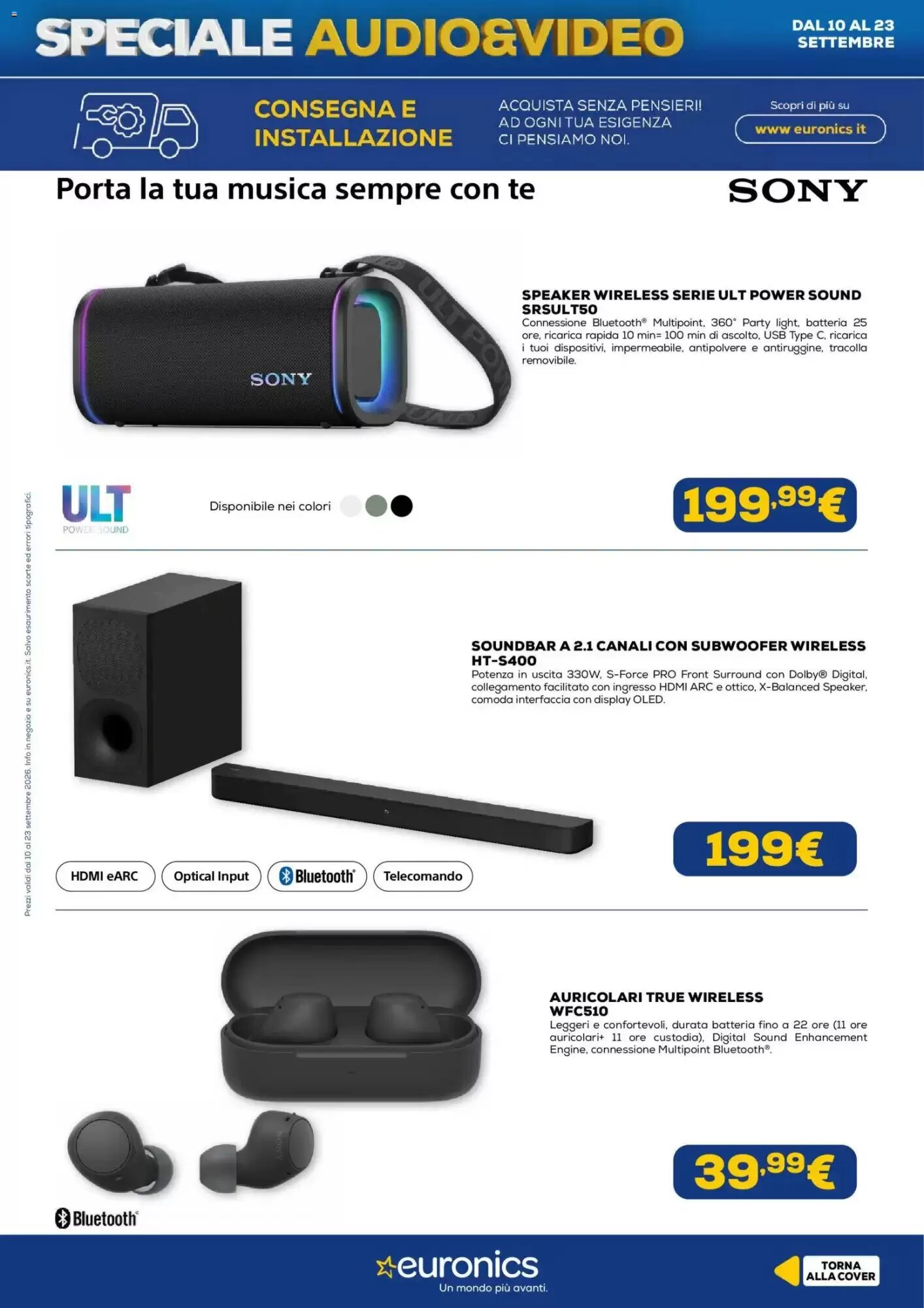 Volantino promozionale Euronics  valide dal 10/09/2026 - Pagina 17.