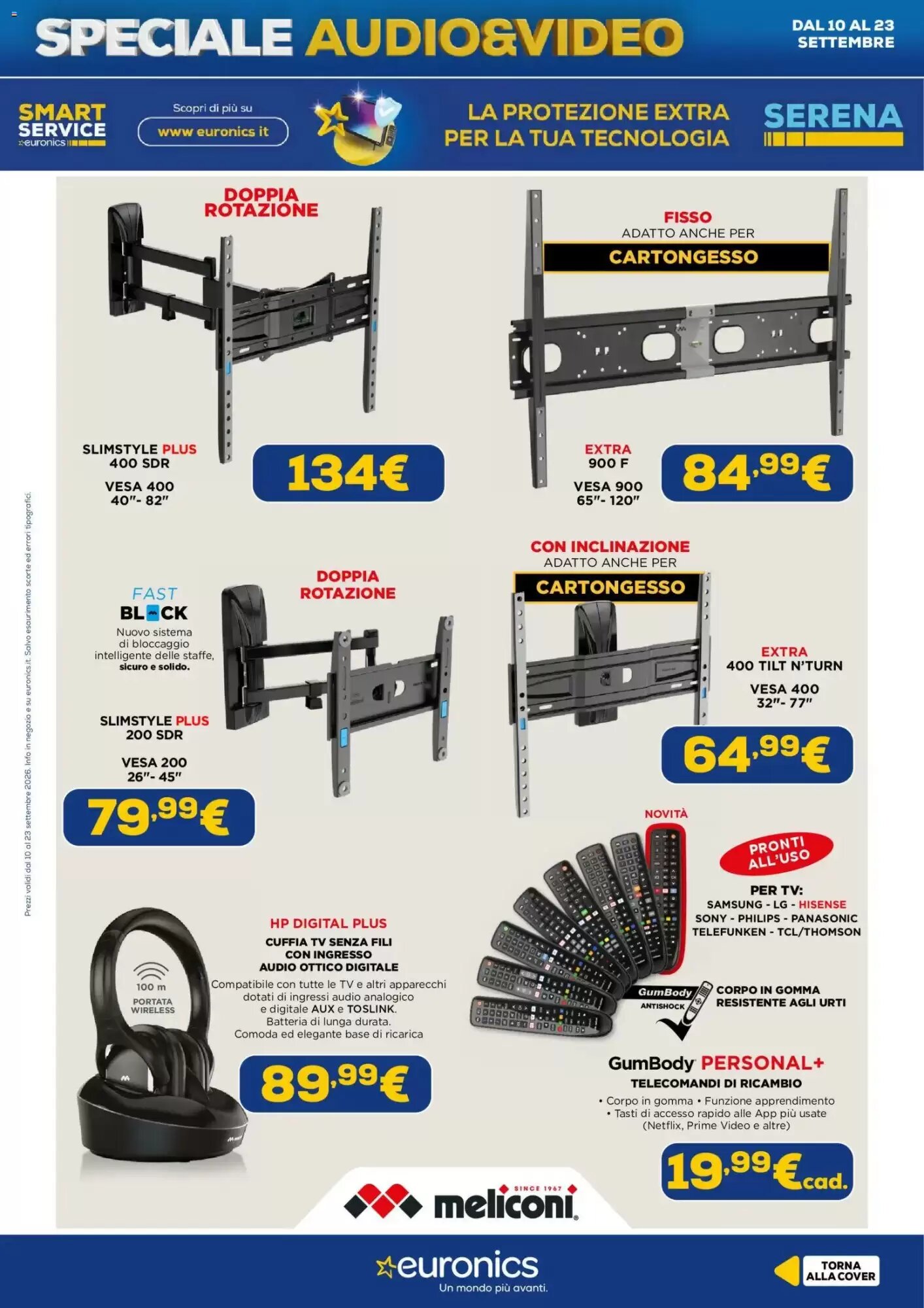 Volantino promozionale Euronics  valide dal 10/09/2026 - Pagina 19.