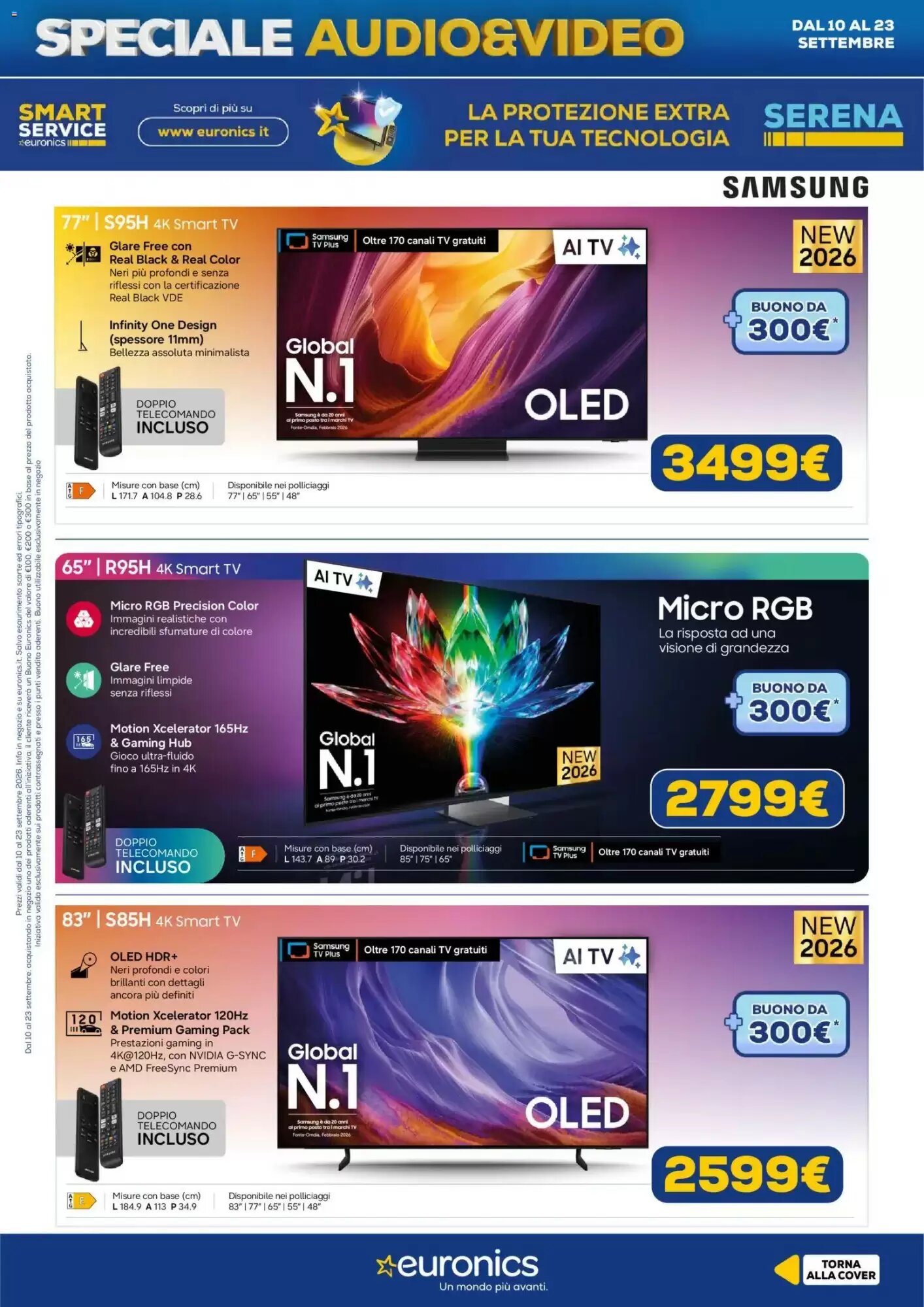 Volantino promozionale Euronics  valide dal 10/09/2026 - Pagina 6.