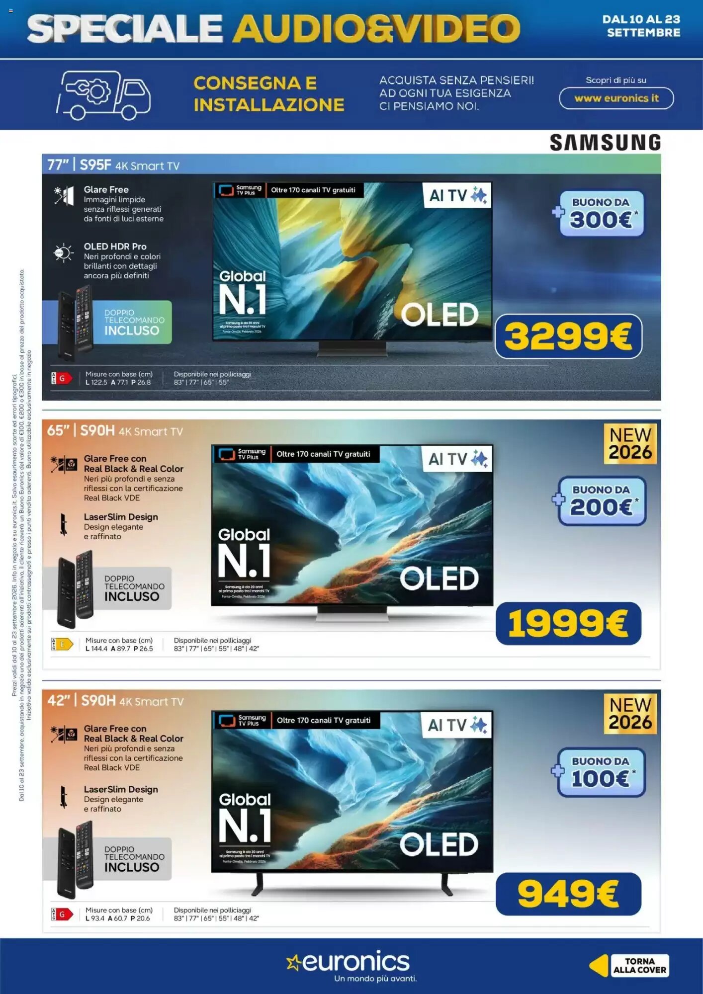 Volantino promozionale Euronics  valide dal 10/09/2026 - Pagina 7.