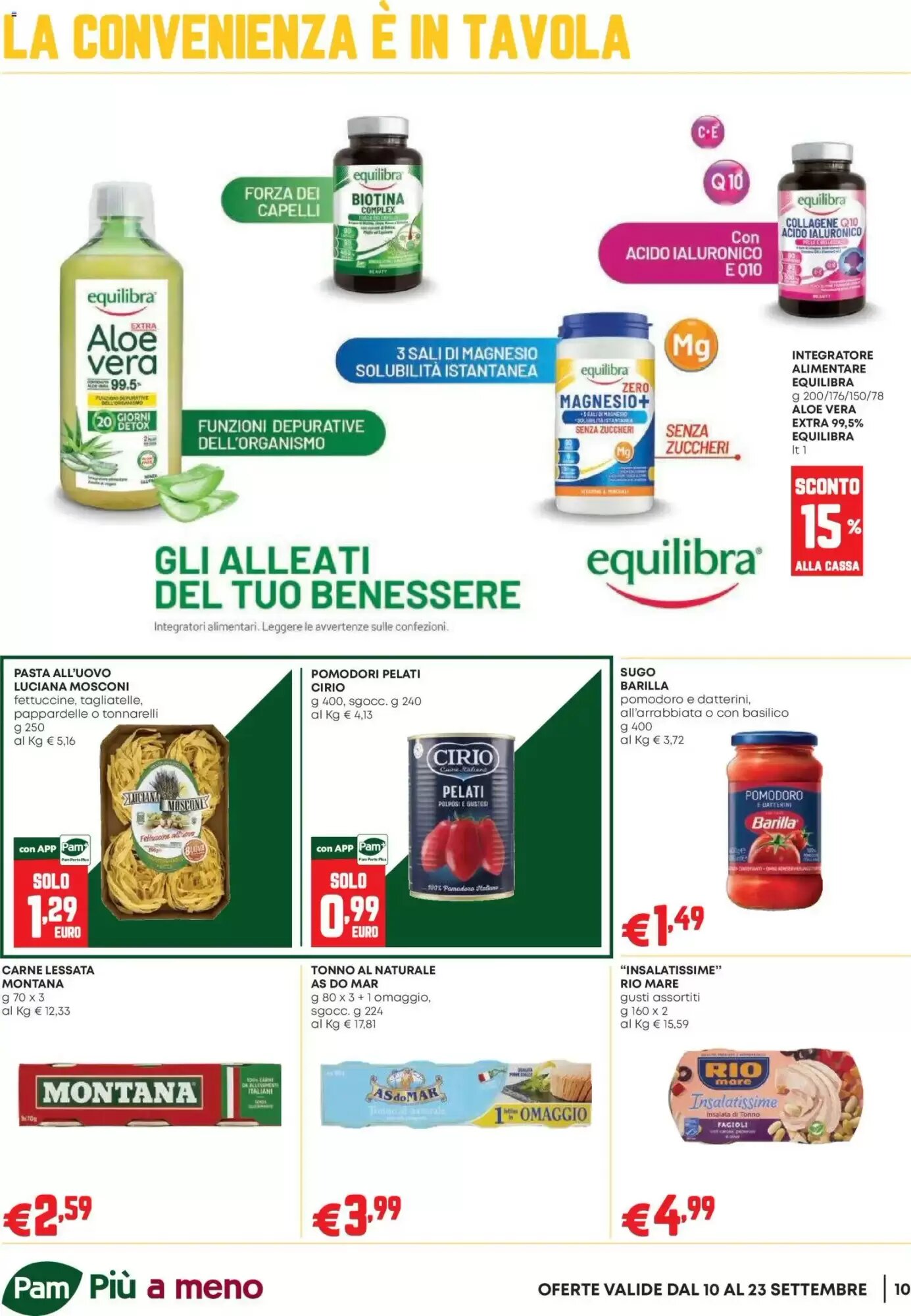 Volantino promozionale Pam  valide dal 10/09/2026 - Pagina 10.
