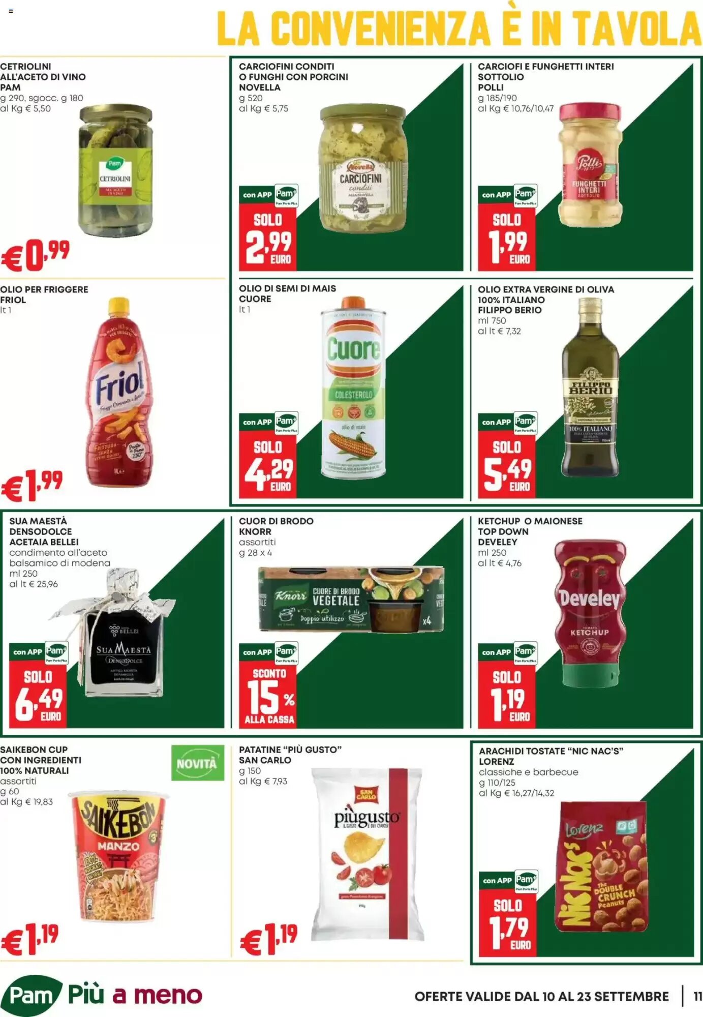 Volantino promozionale Pam  valide dal 10/09/2026 - Pagina 11.