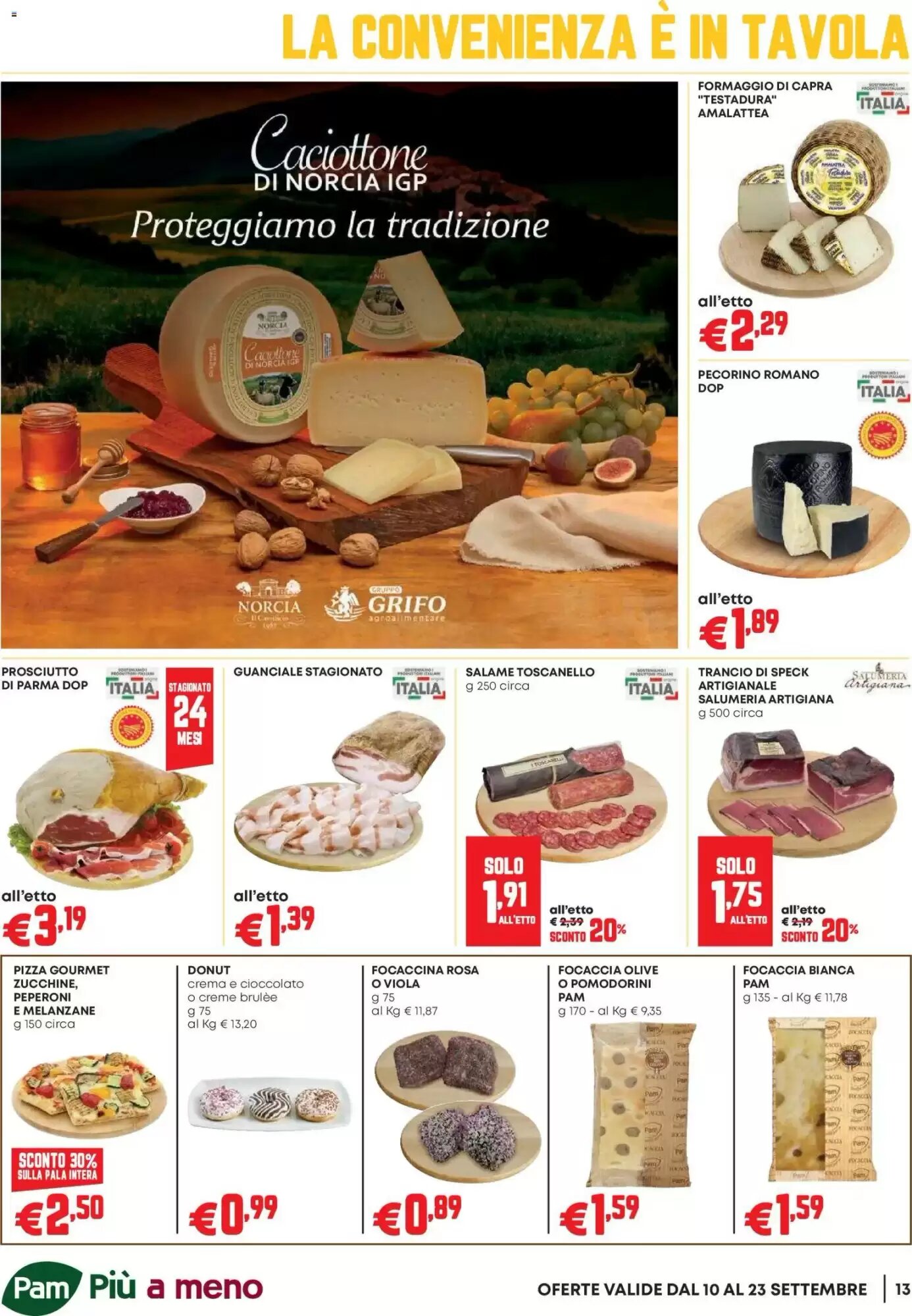 Volantino promozionale Pam  valide dal 10/09/2026 - Pagina 13.