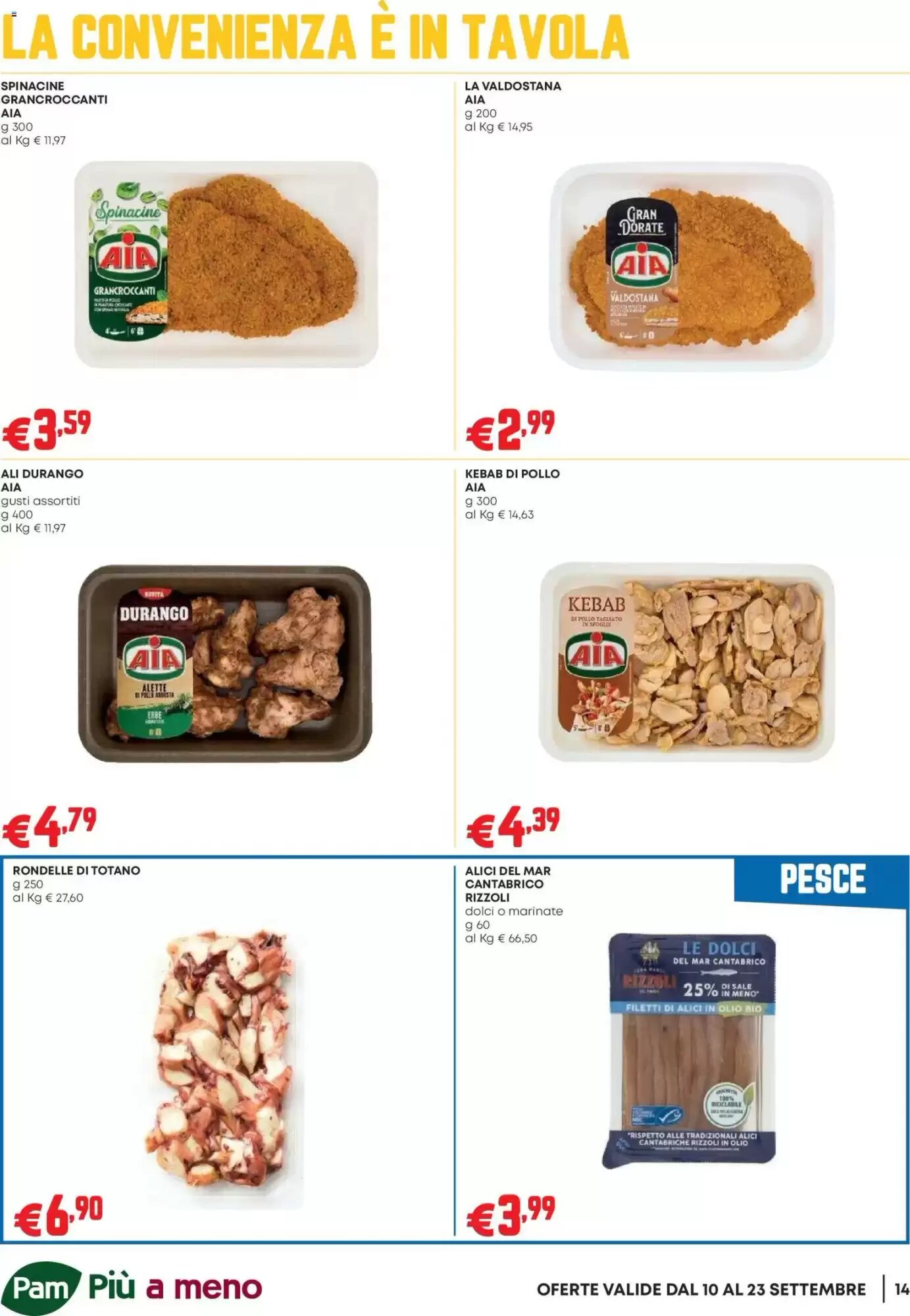 Volantino promozionale Pam  valide dal 10/09/2026 - Pagina 14.