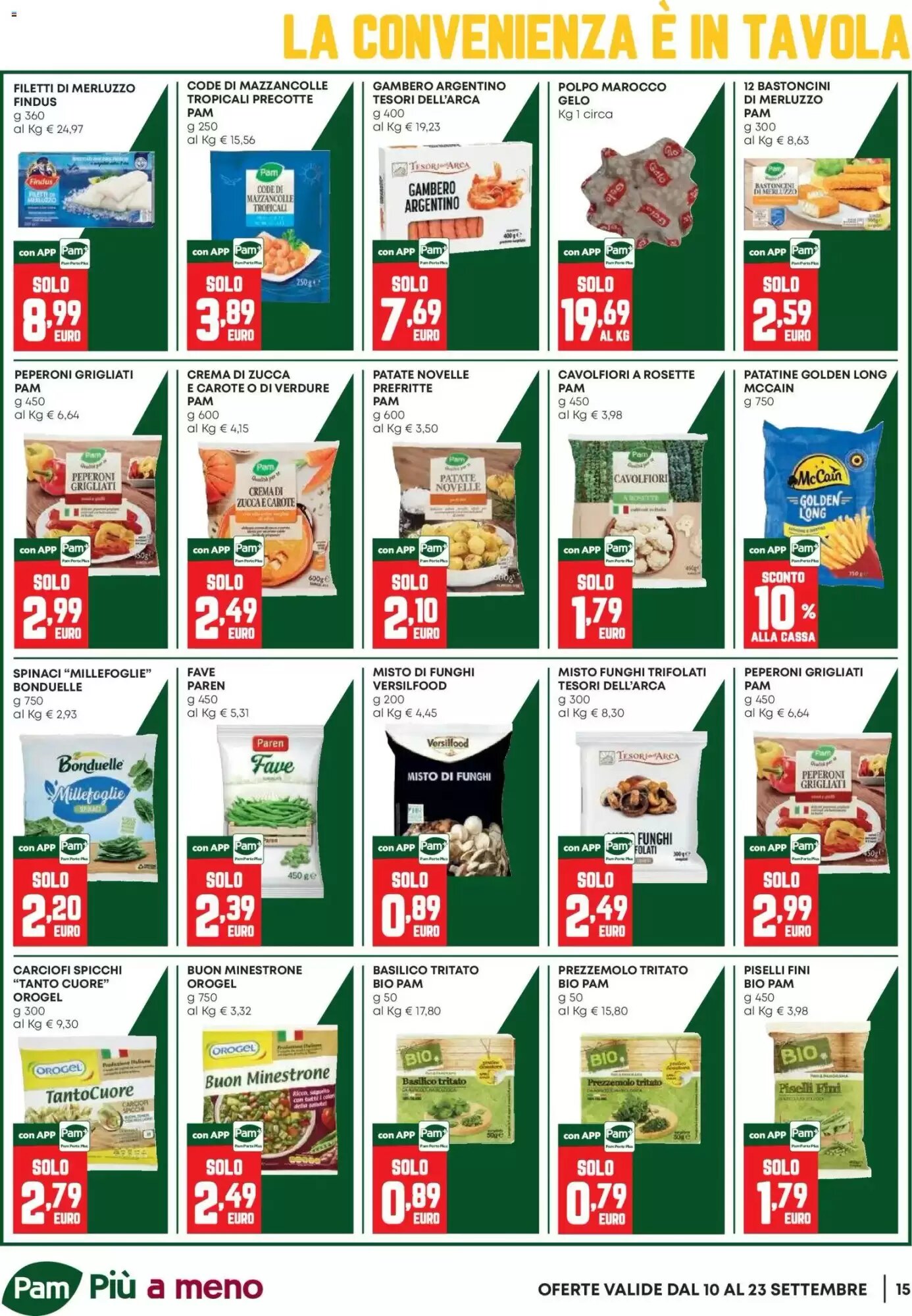 Volantino promozionale Pam  valide dal 10/09/2026 - Pagina 15.