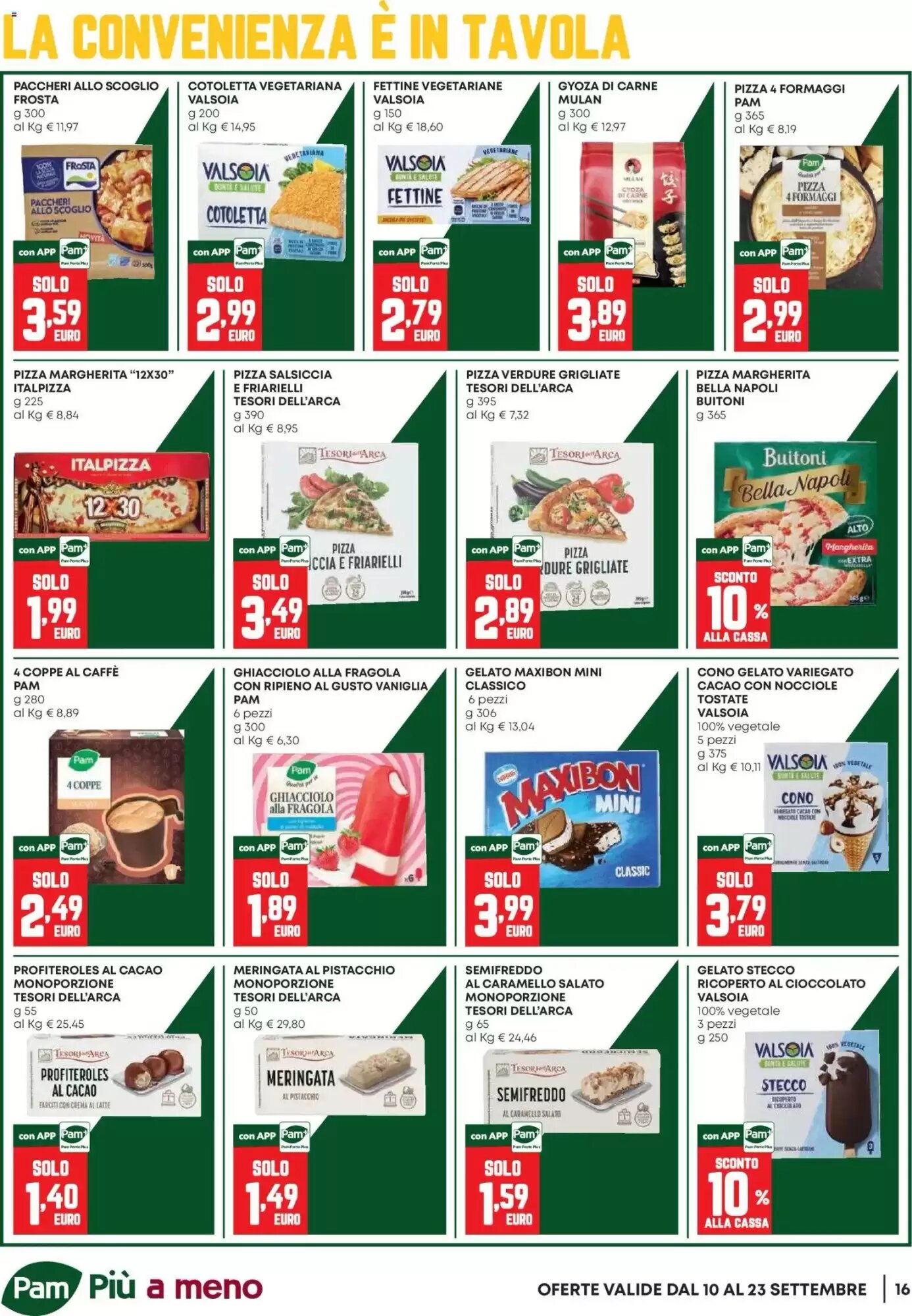 Volantino promozionale Pam  valide dal 10/09/2026 - Pagina 16.