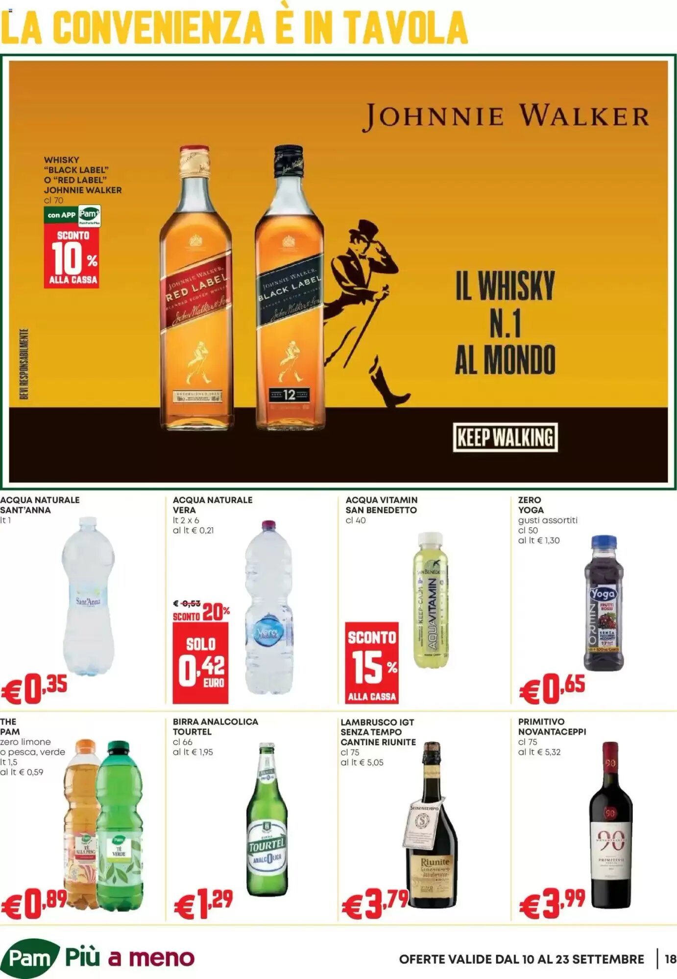 Volantino promozionale Pam  valide dal 10/09/2026 - Pagina 18.