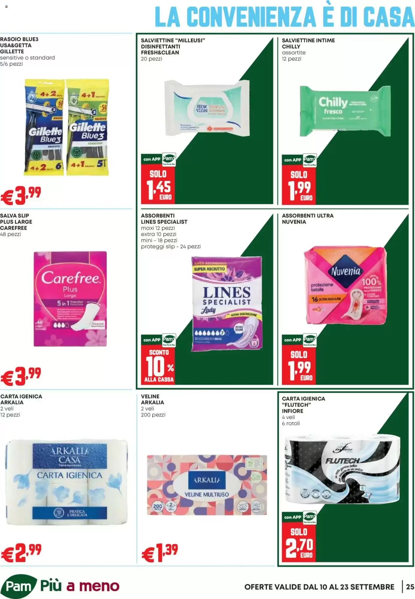 Volantino promozionale Pam  valide dal 10/09/2026 - Pagina 25.