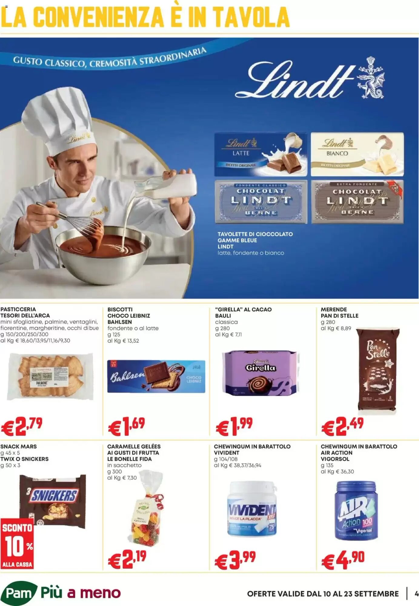 Volantino promozionale Pam  valide dal 10/09/2026 - Pagina 4.