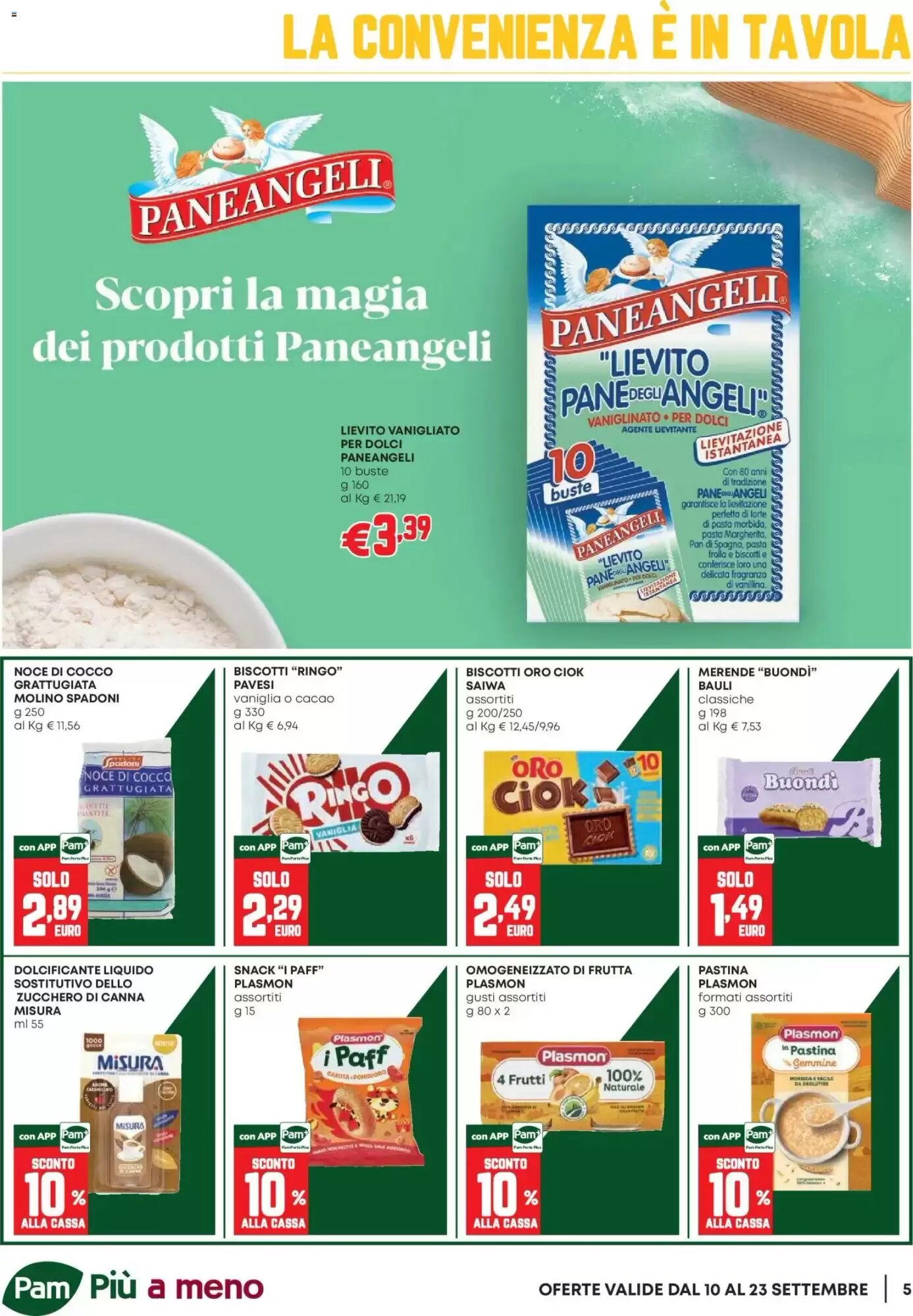 Volantino promozionale Pam  valide dal 10/09/2026 - Pagina 5.