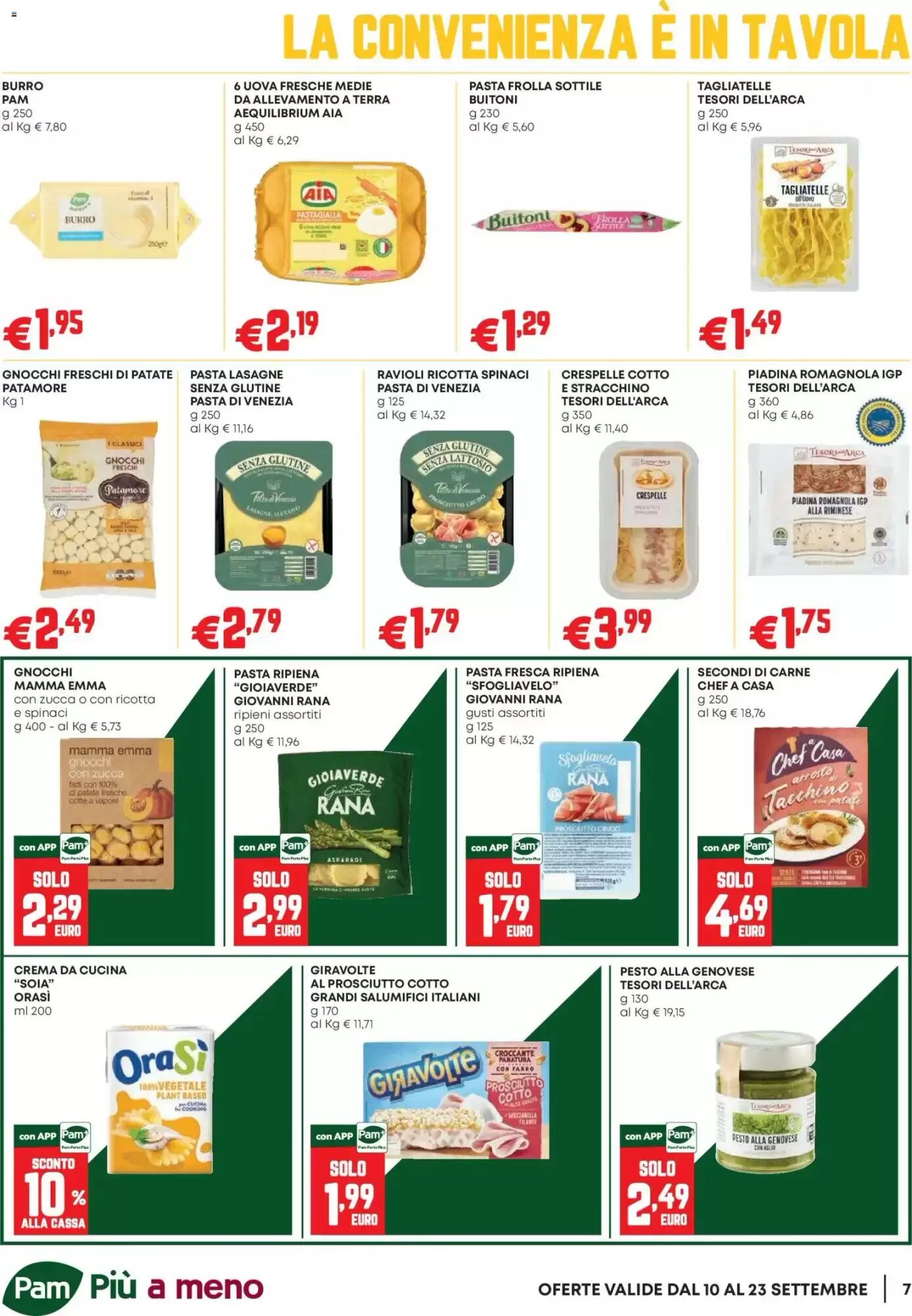 Volantino promozionale Pam  valide dal 10/09/2026 - Pagina 7.