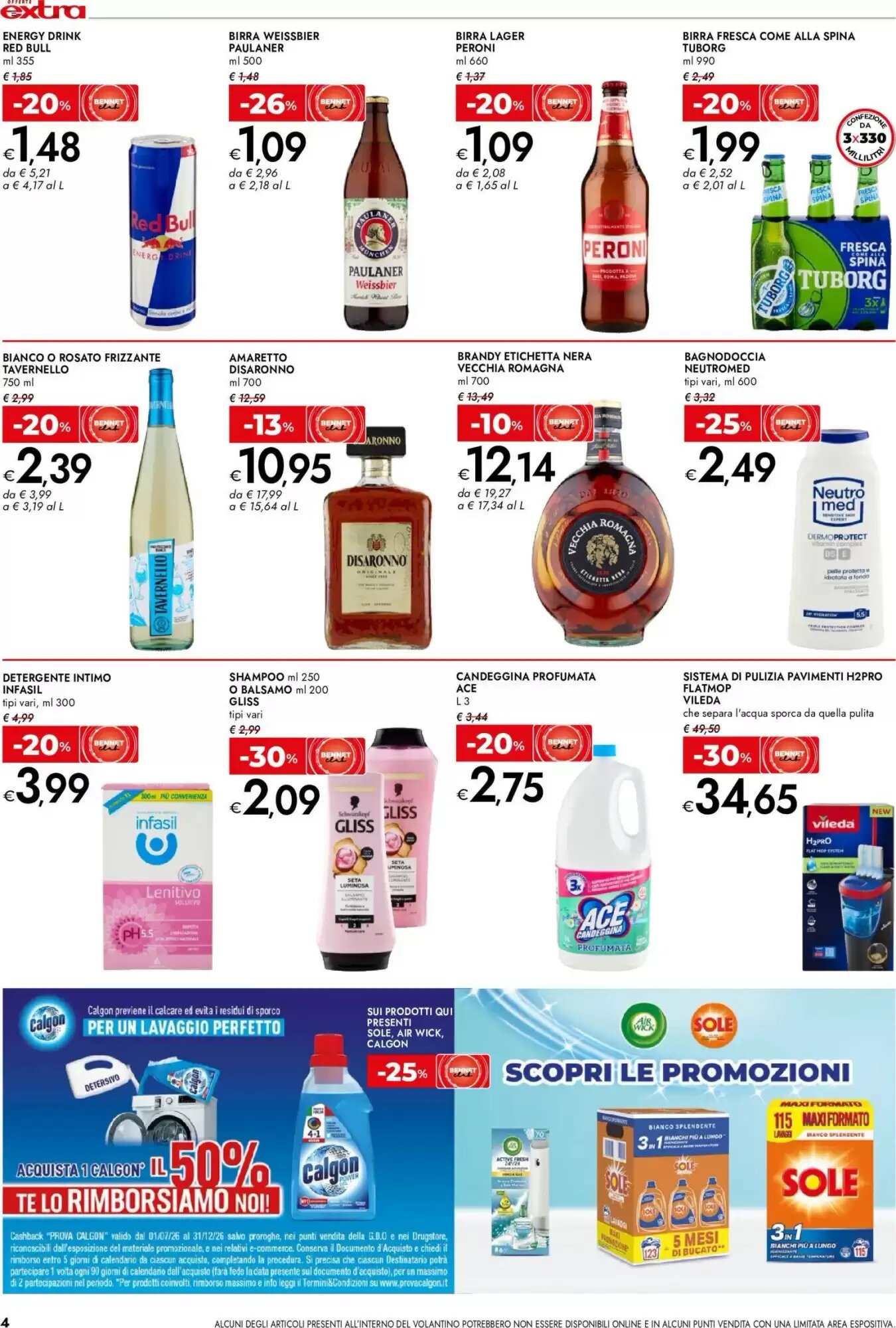 Volantino promozionale Bennet  valide dal 10/09/2026 - Pagina 4.