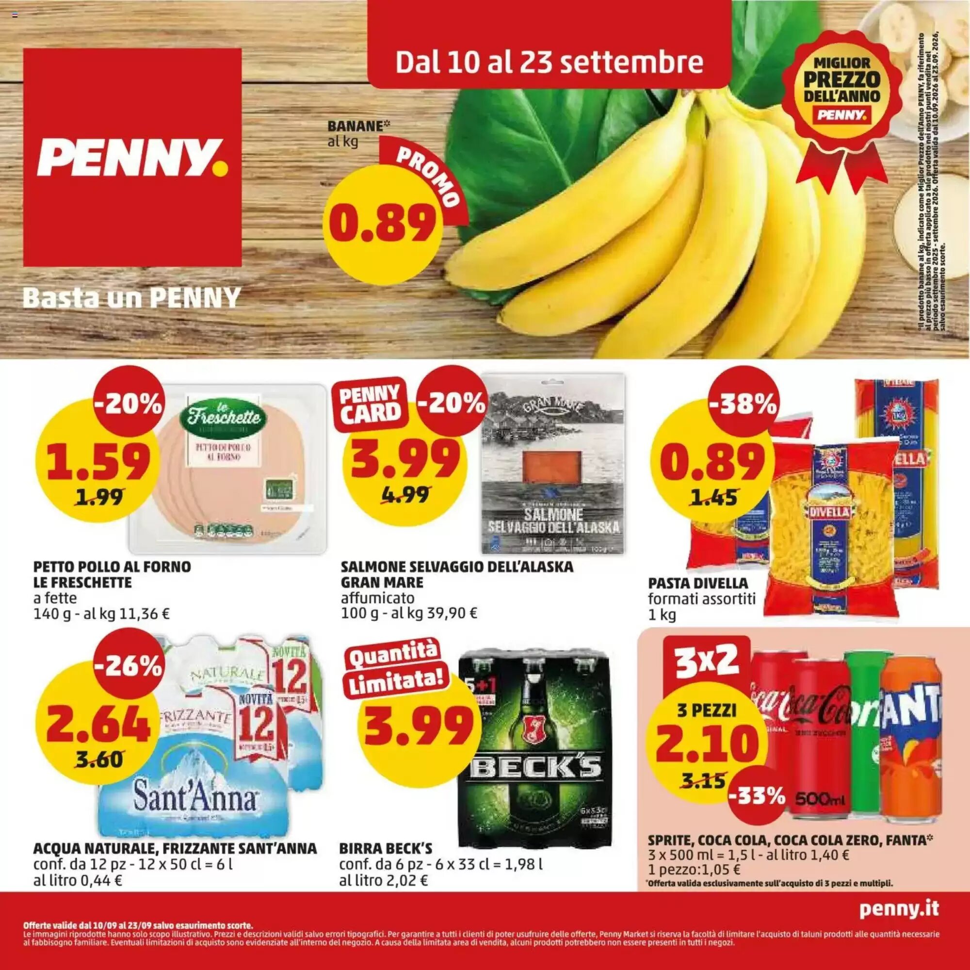 Volantino promozionale PENNY valide dal 10/09/2026 - Pagina 1.