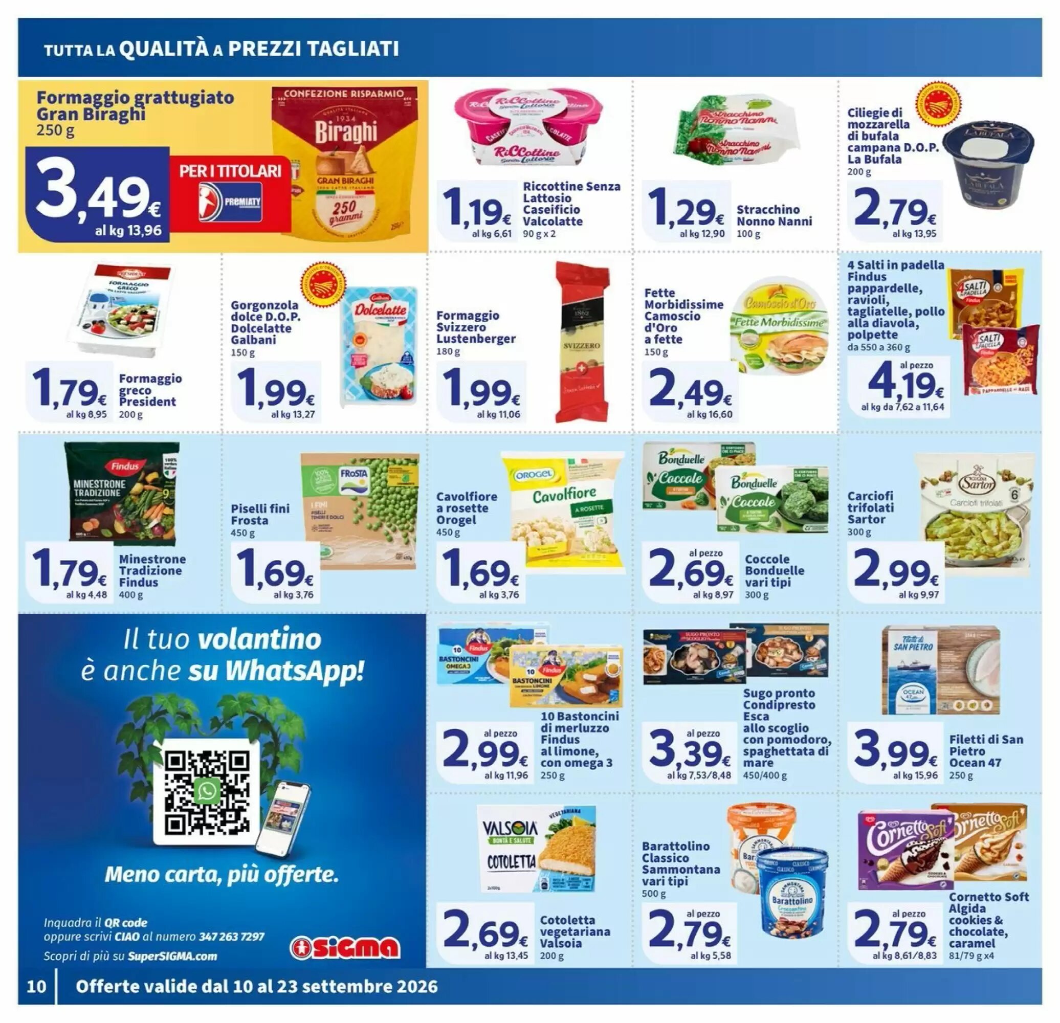 Volantino promozionale Sigma  valide dal 10/09/2026 - Pagina 11.