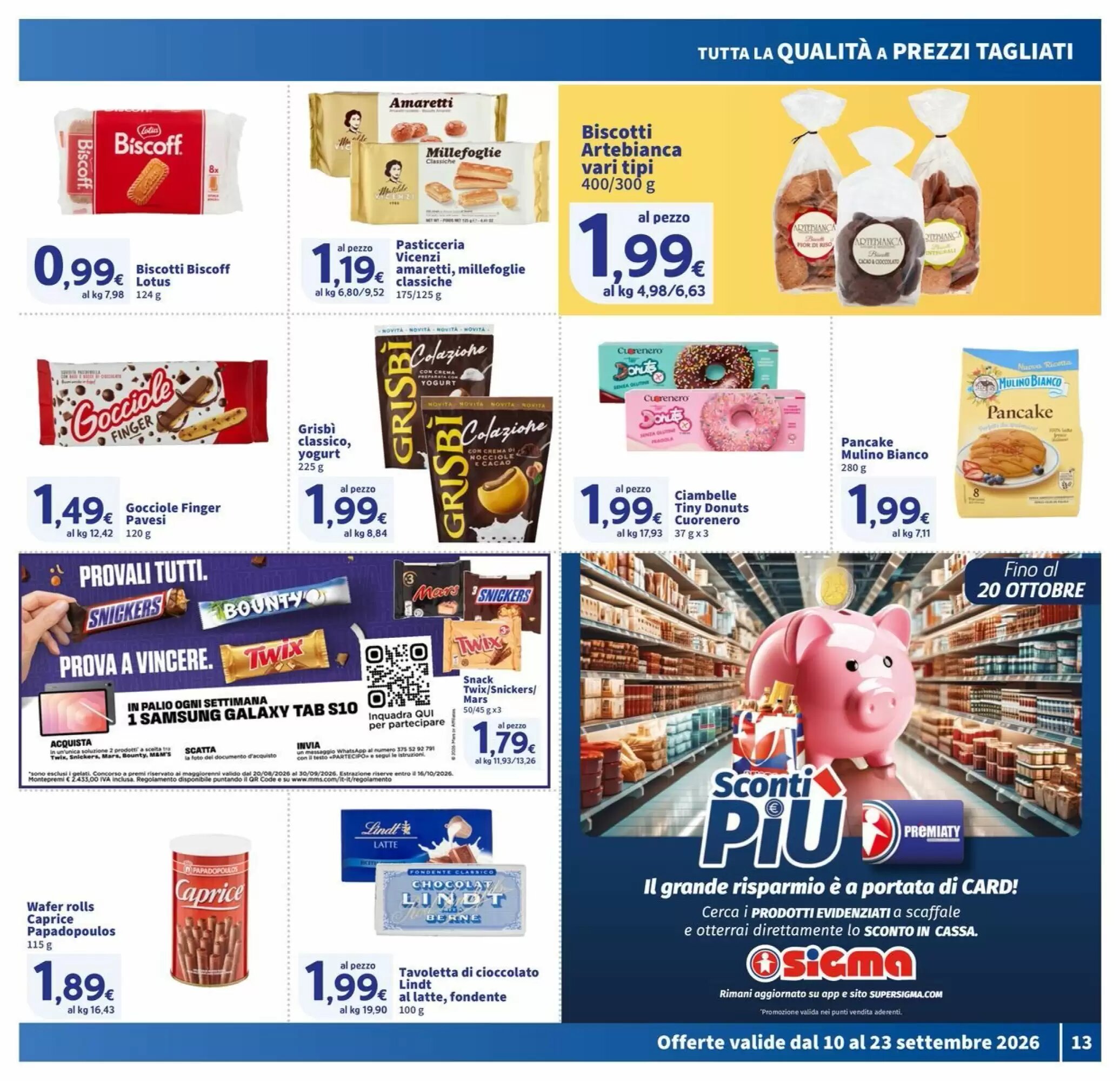 Volantino promozionale Sigma  valide dal 10/09/2026 - Pagina 14.