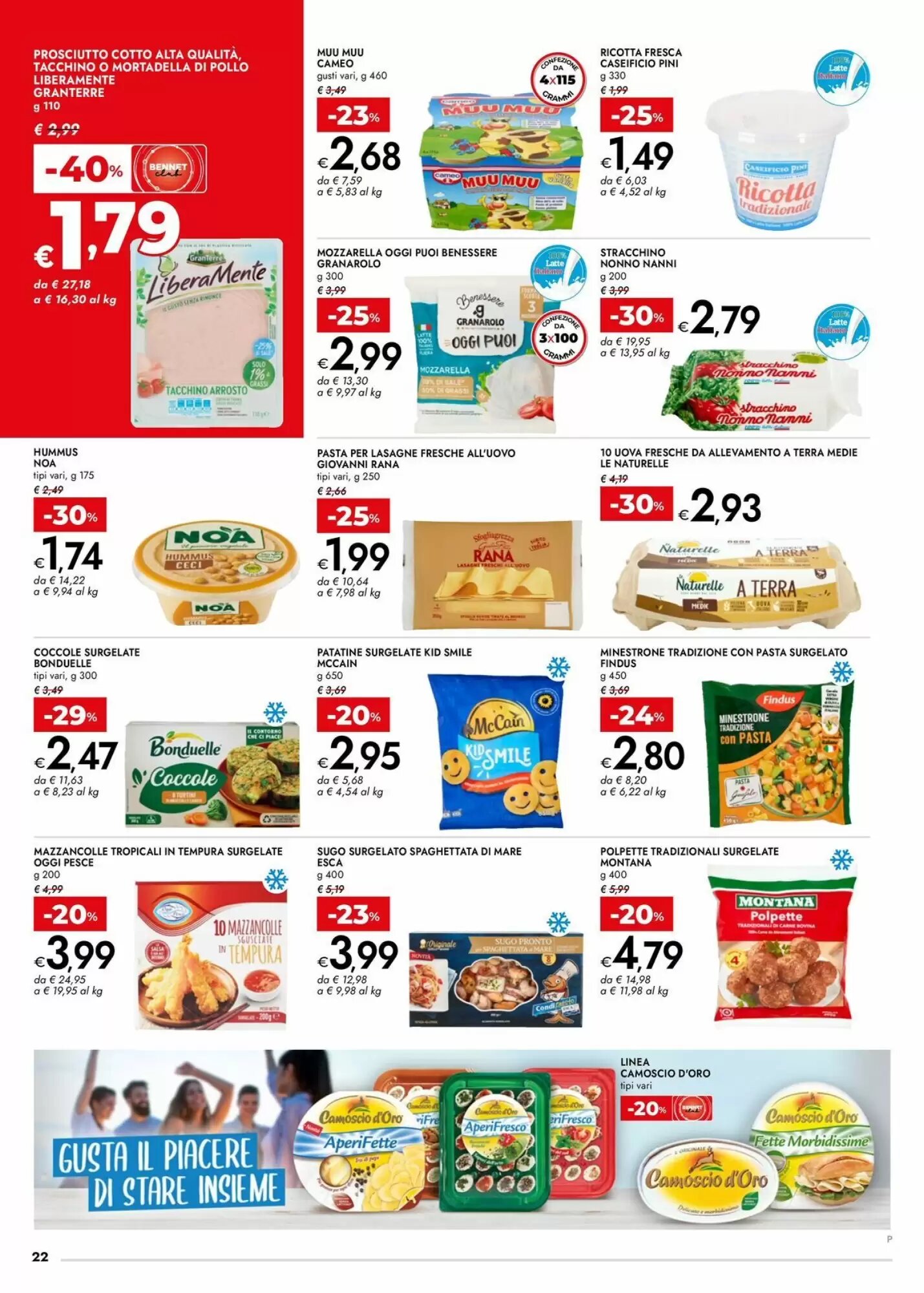 Volantino promozionale Bennet  valide dal 10/09/2026 - Pagina 22.