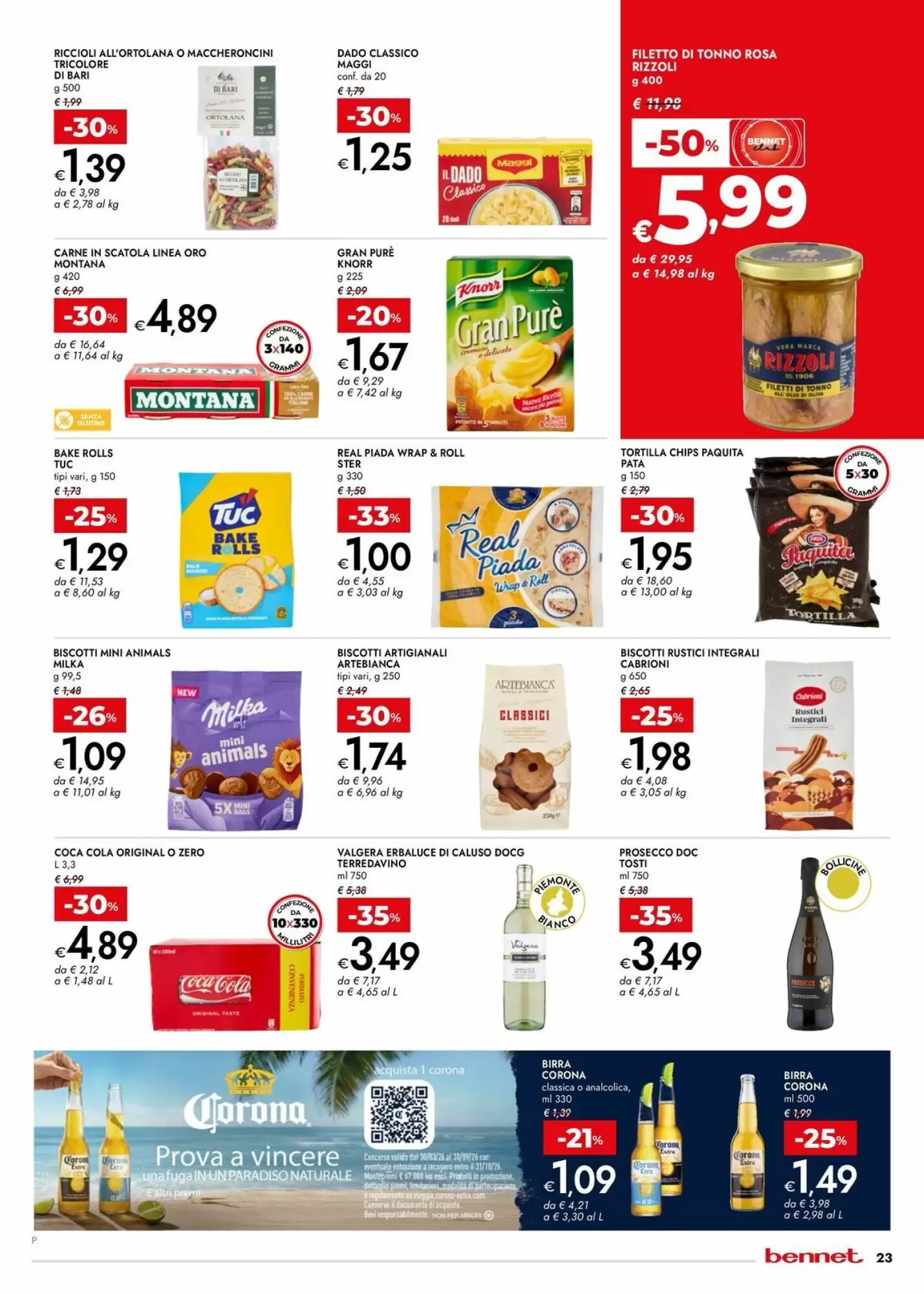 Volantino promozionale Bennet  valide dal 10/09/2026 - Pagina 23.