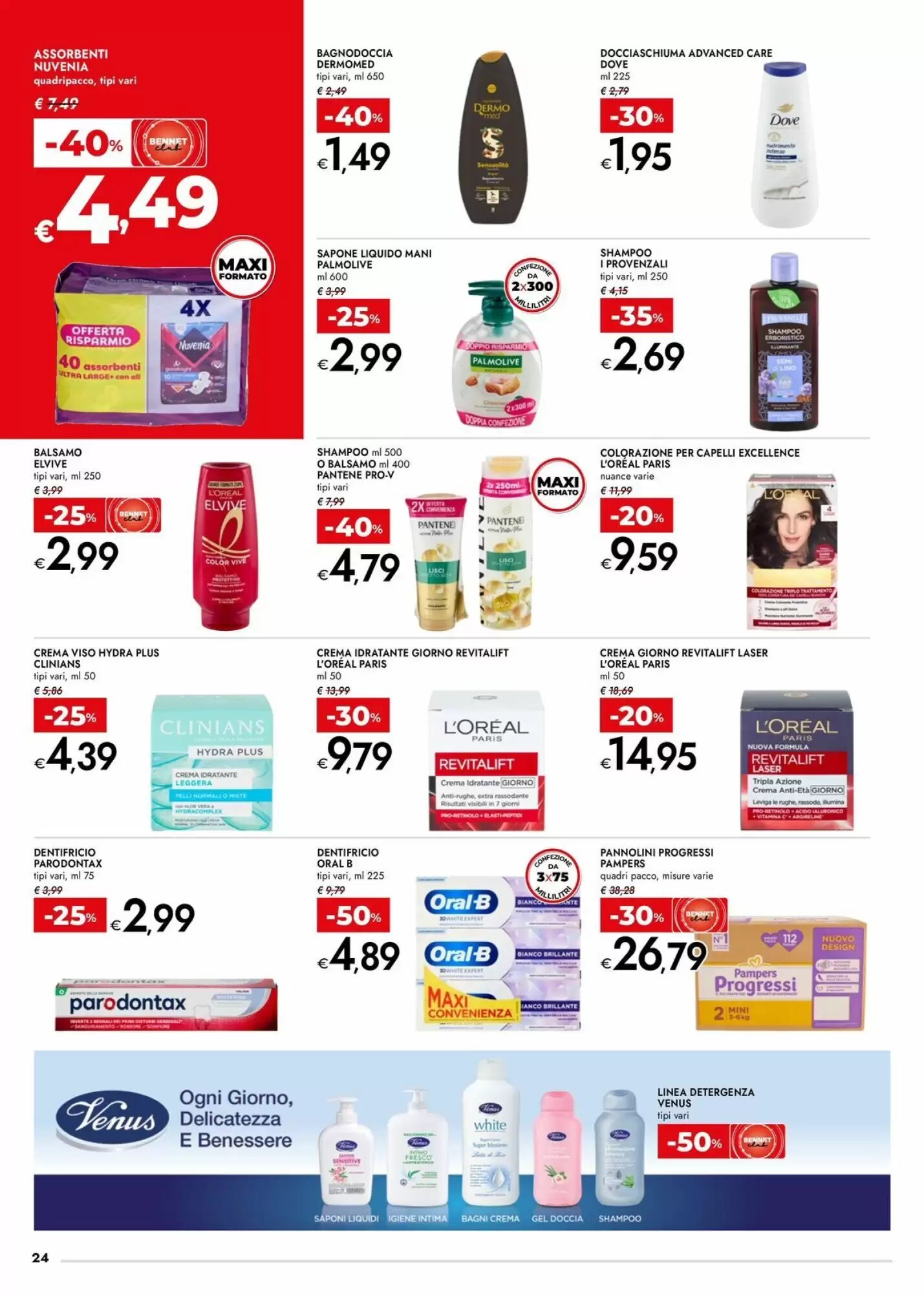 Volantino promozionale Bennet  valide dal 10/09/2026 - Pagina 24.