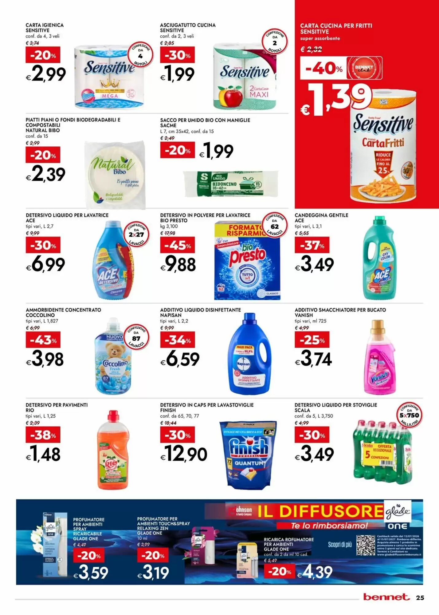 Volantino promozionale Bennet  valide dal 10/09/2026 - Pagina 25.
