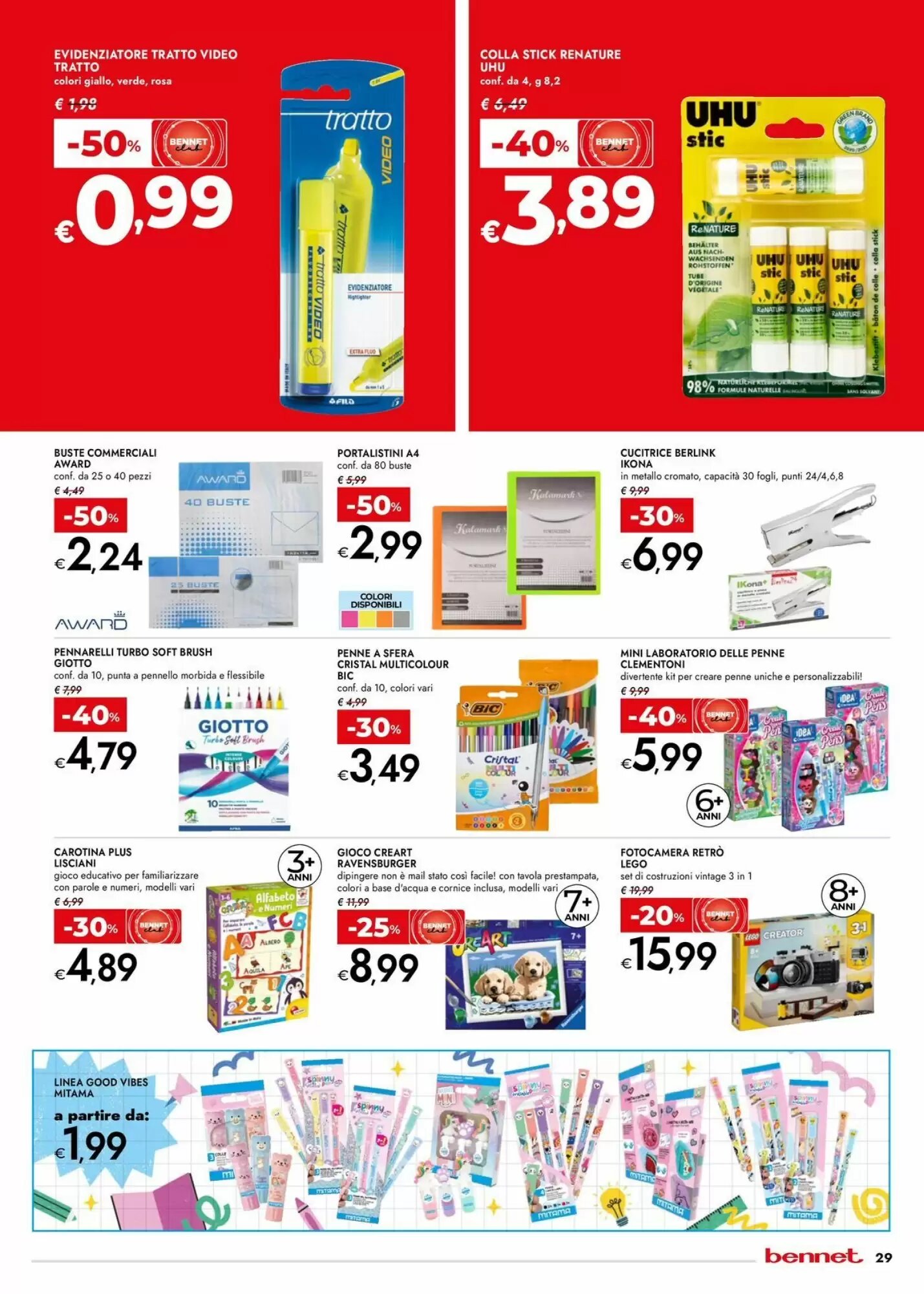 Volantino promozionale Bennet  valide dal 10/09/2026 - Pagina 29.