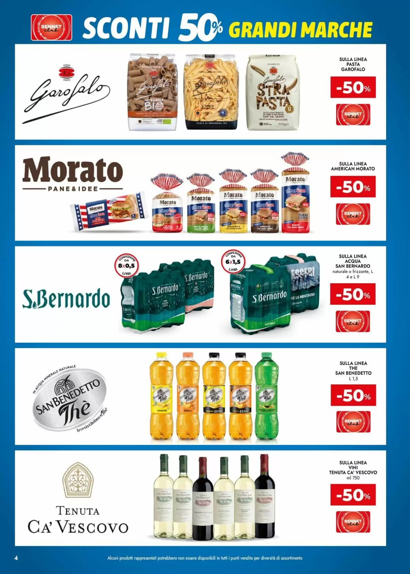 Volantino promozionale Bennet  valide dal 10/09/2026 - Pagina 4.