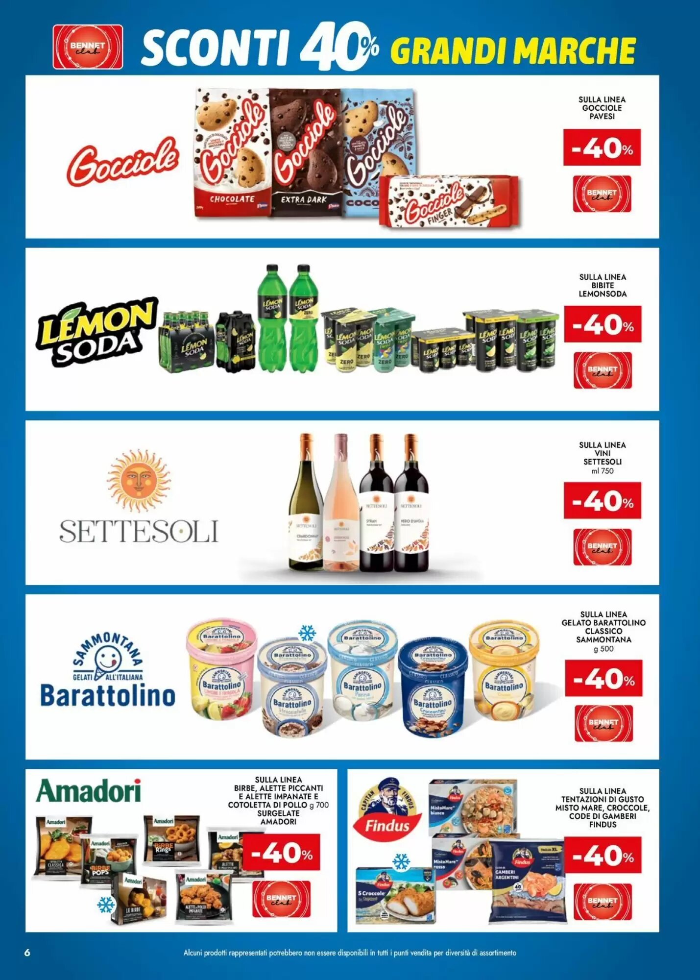 Volantino promozionale Bennet  valide dal 10/09/2026 - Pagina 6.