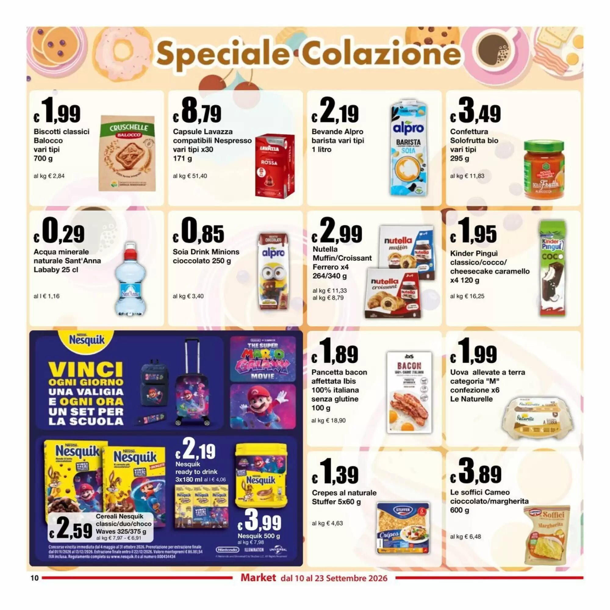 Volantino promozionale Sì con te  valide dal 10/09/2026 - Pagina 10.