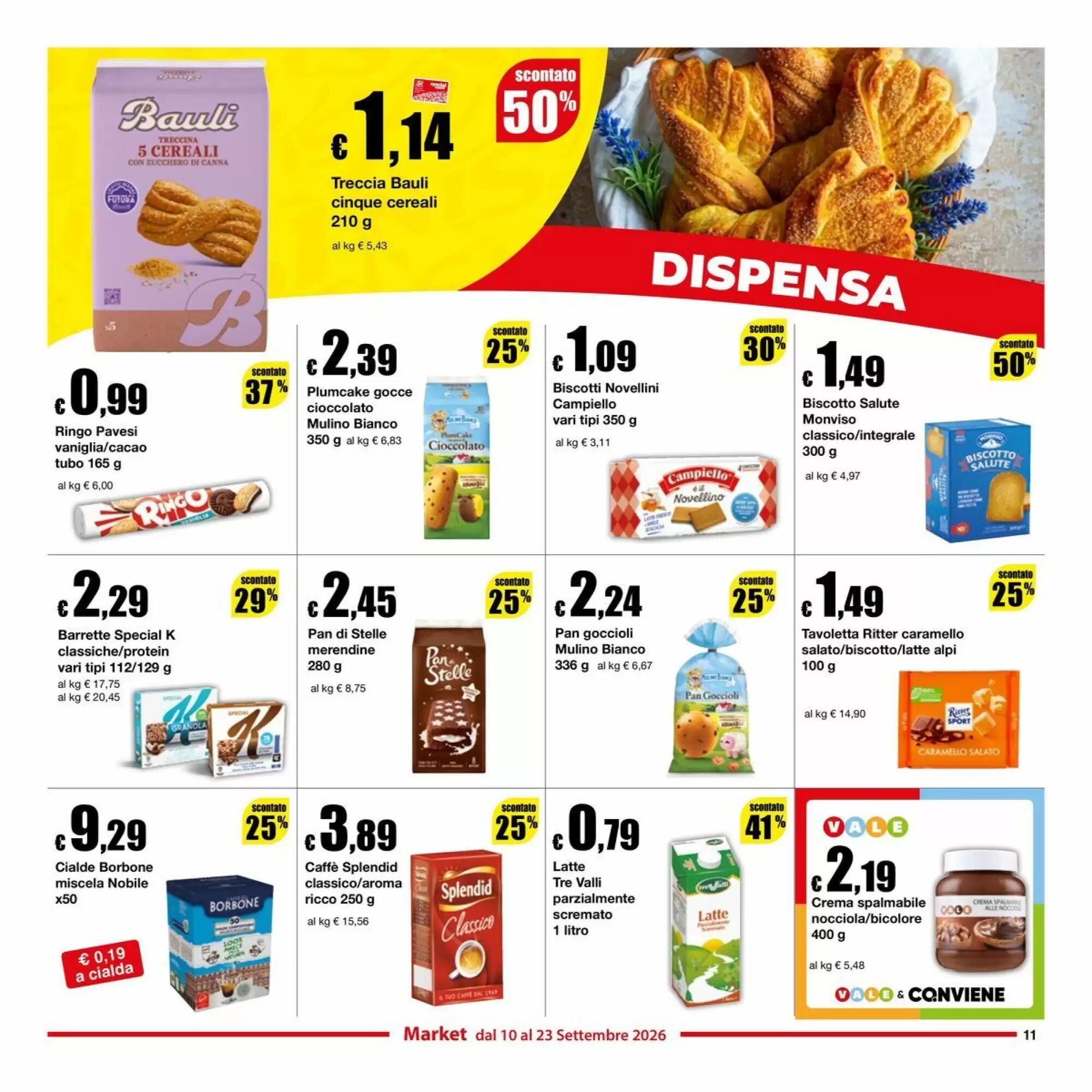 Volantino promozionale Sì con te  valide dal 10/09/2026 - Pagina 11.