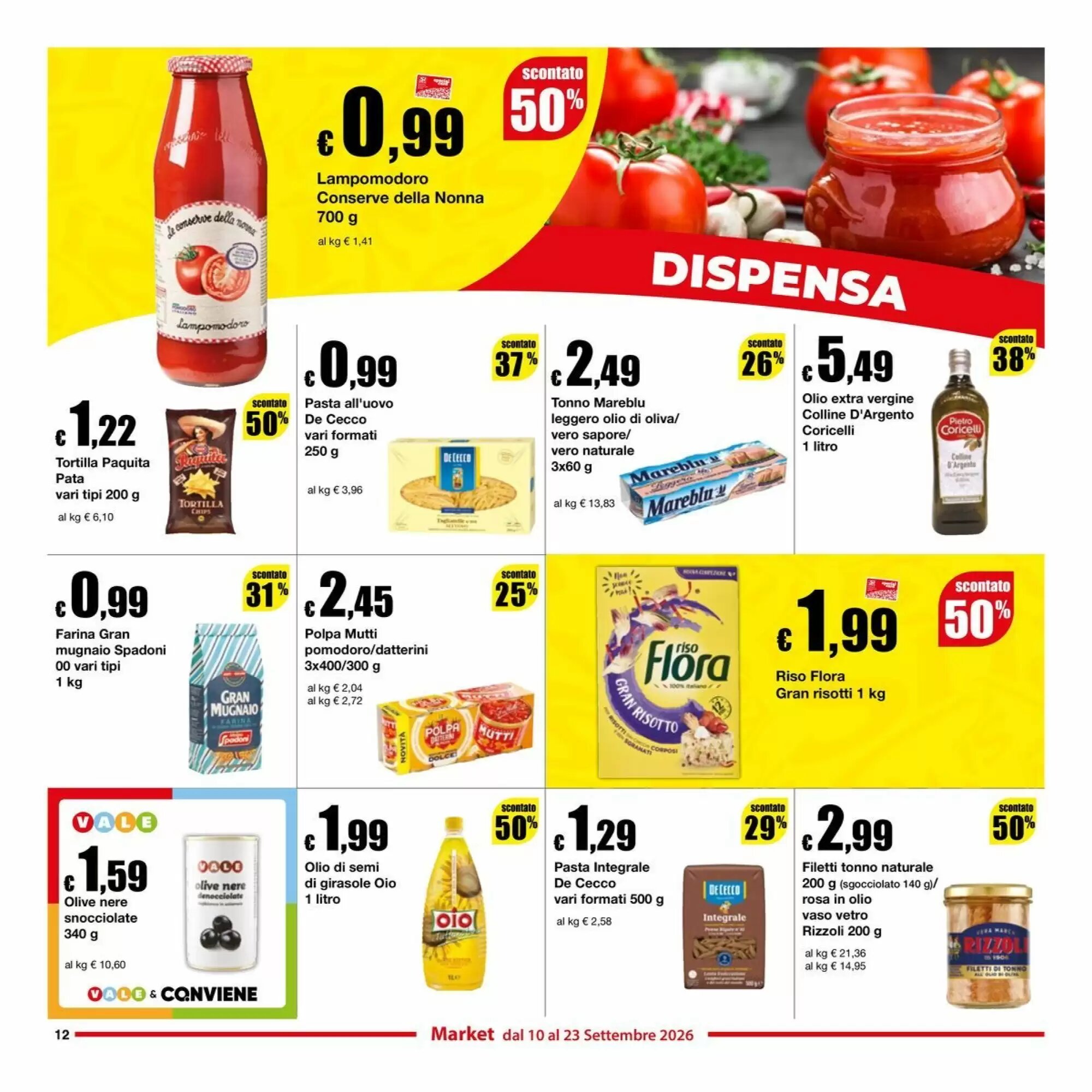 Volantino promozionale Sì con te  valide dal 10/09/2026 - Pagina 12.