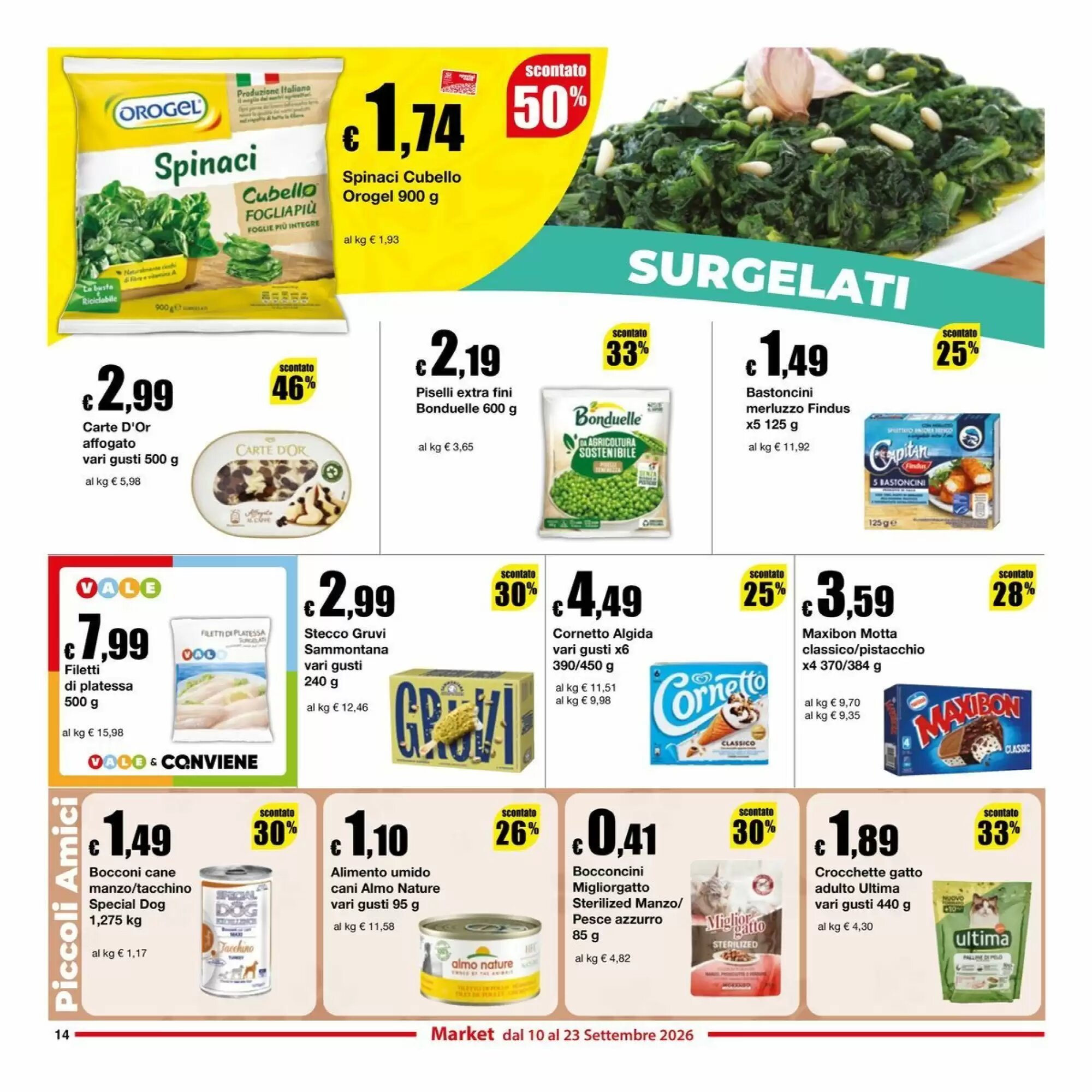 Volantino promozionale Sì con te  valide dal 10/09/2026 - Pagina 14.