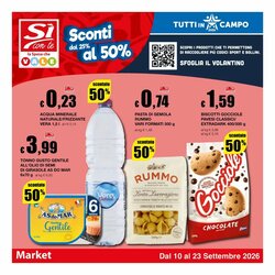 Volantino promozionale Sì con te  valide dal 10/09/2026