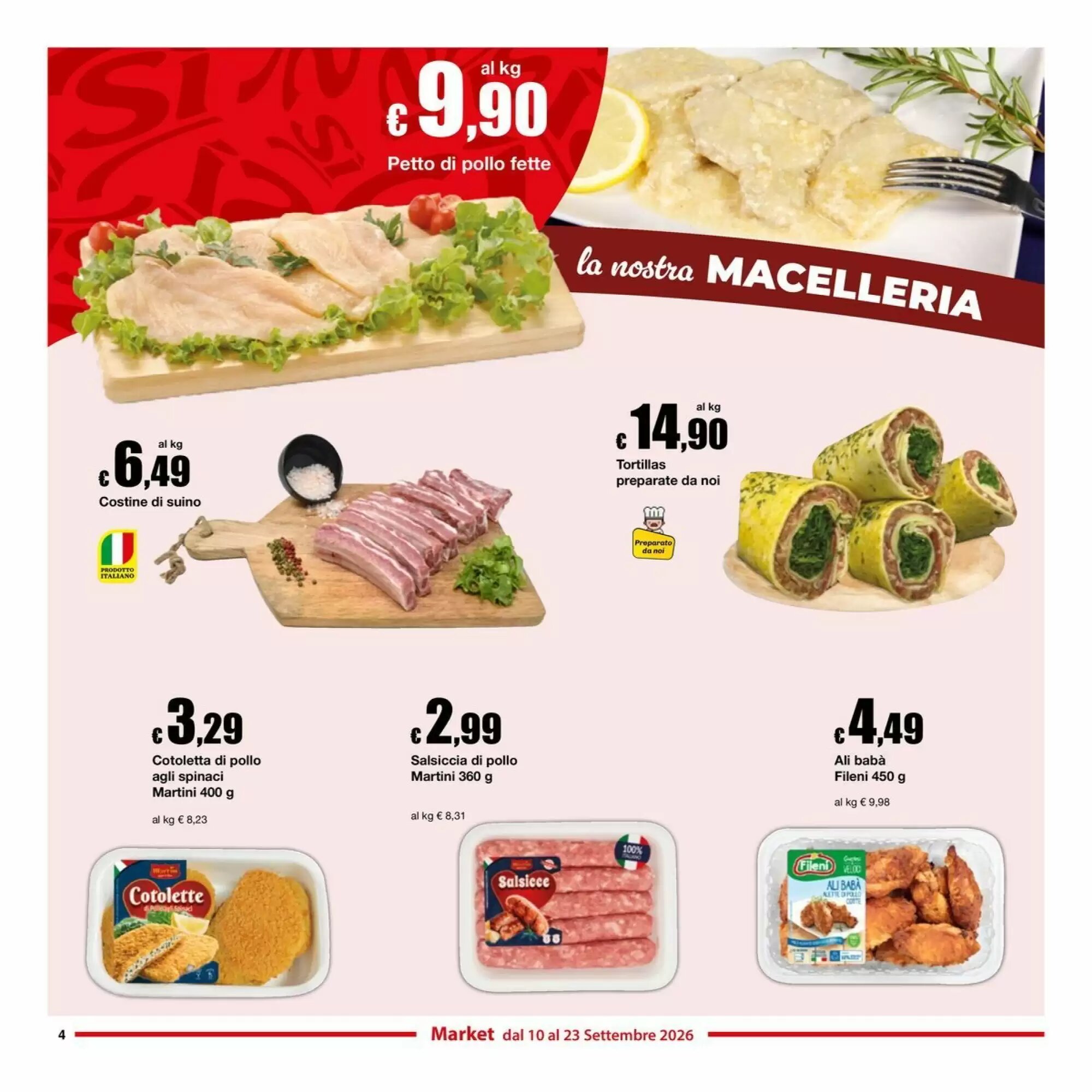 Volantino promozionale Sì con te  valide dal 10/09/2026 - Pagina 4.