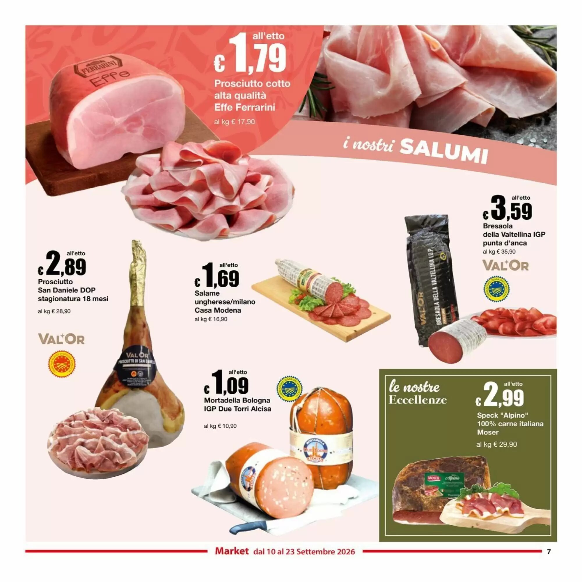 Volantino promozionale Sì con te  valide dal 10/09/2026 - Pagina 7.
