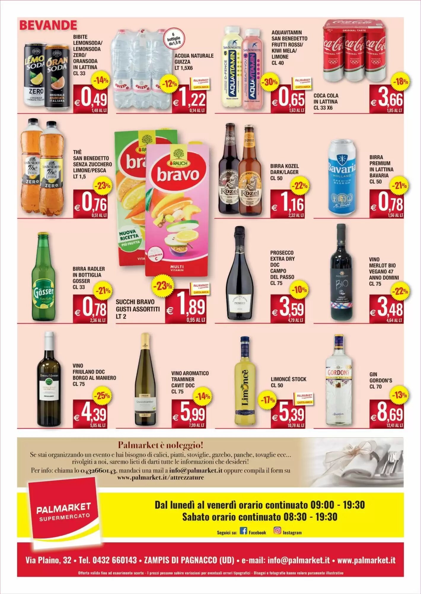 Volantino promozionale Palmarket  valide dal 10/09/2026 - Pagina 9.