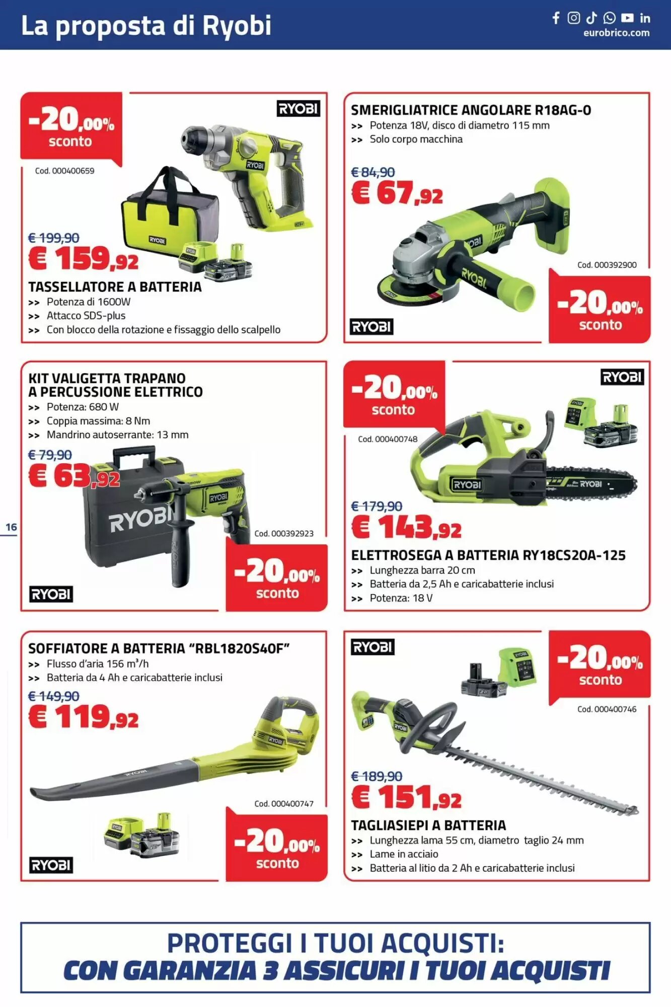 Volantino promozionale Eurobrico  valide dal 10/09/2026 - Pagina 16.