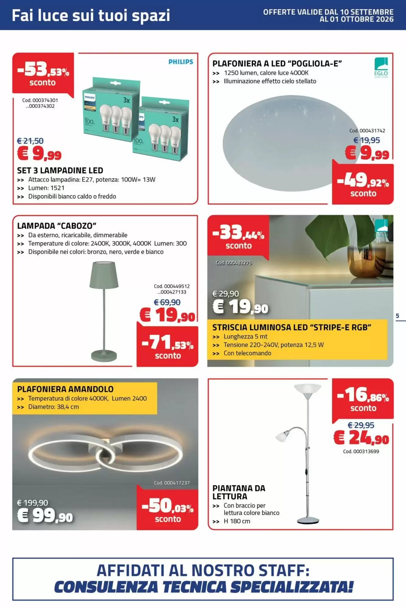 Volantino promozionale Eurobrico  valide dal 10/09/2026 - Pagina 5.
