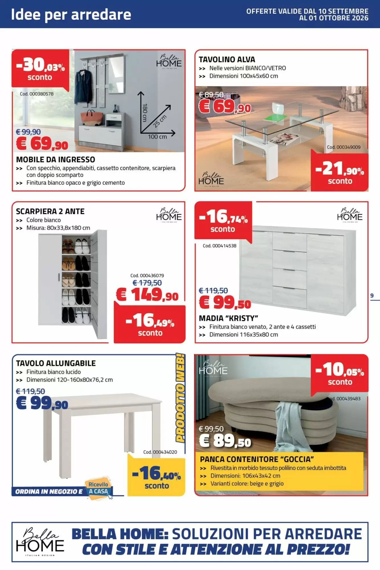 Volantino promozionale Eurobrico  valide dal 10/09/2026 - Pagina 9.