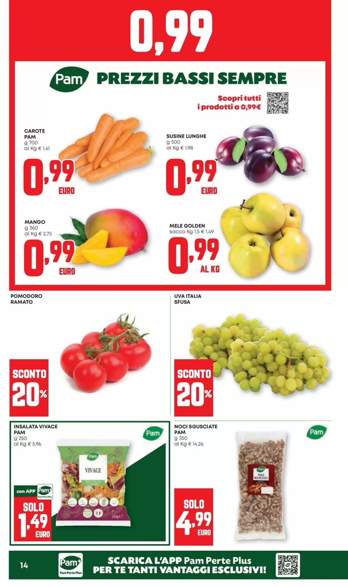 Volantino promozionale Pam  valide dal 10/09/2026 - Pagina 14.